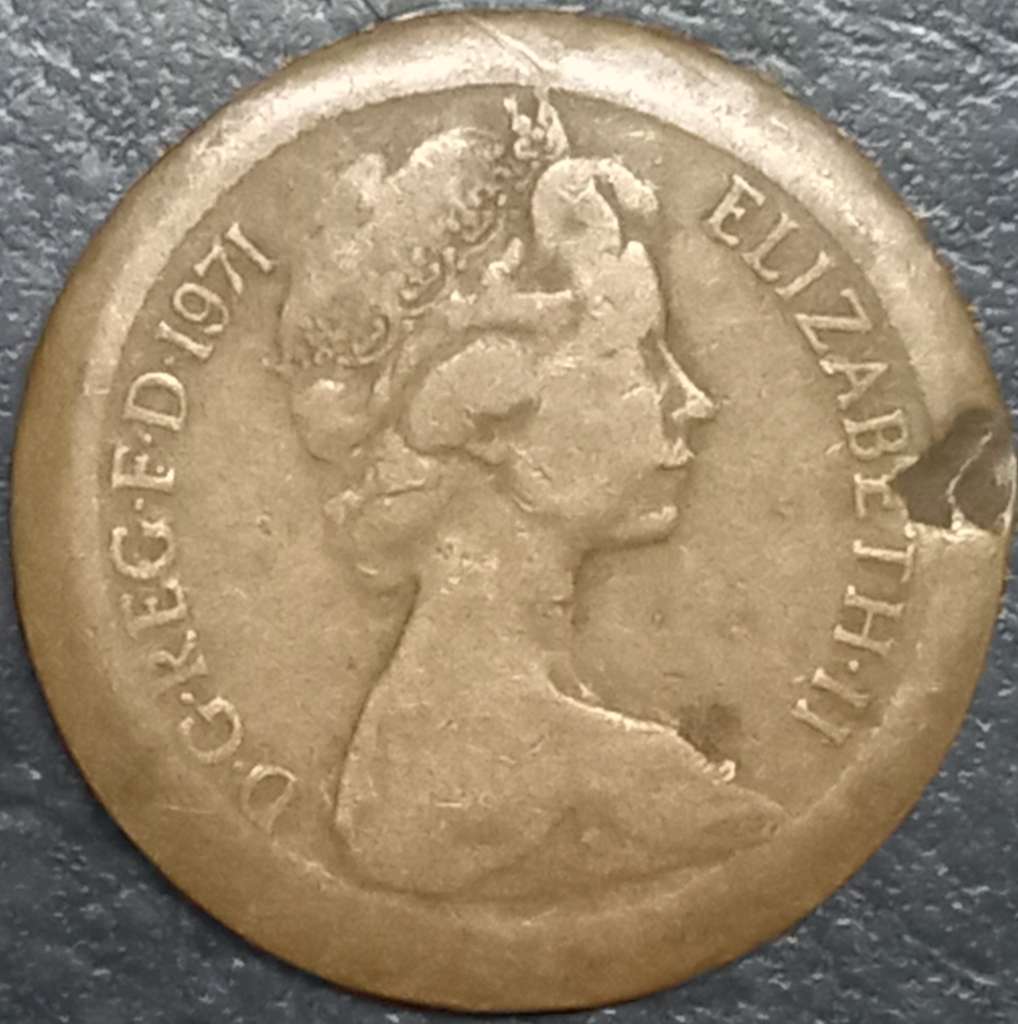 Great Britain 1 New Penny 1971 1981
