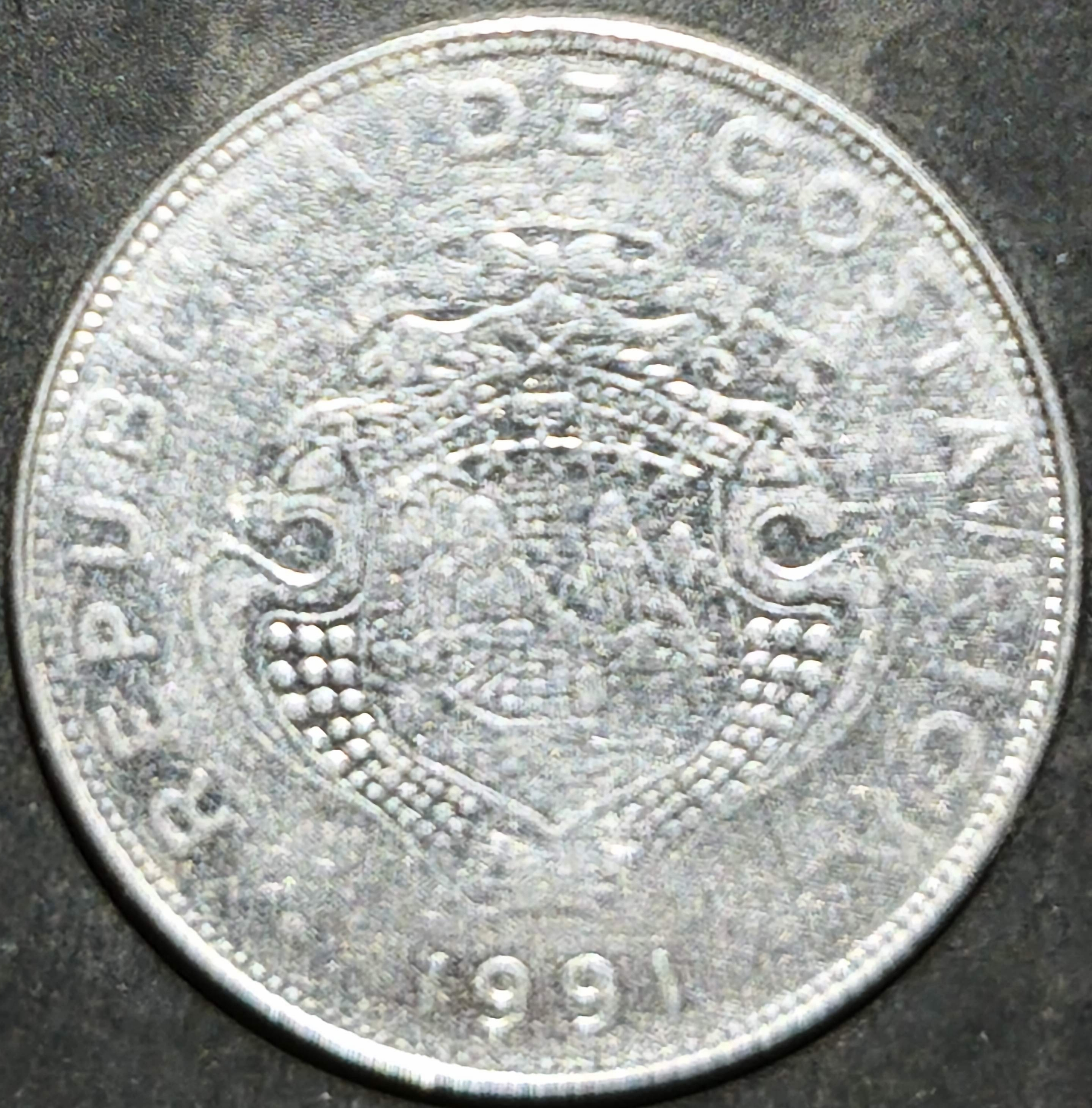Costa Rica 1 Colon 1982~1991