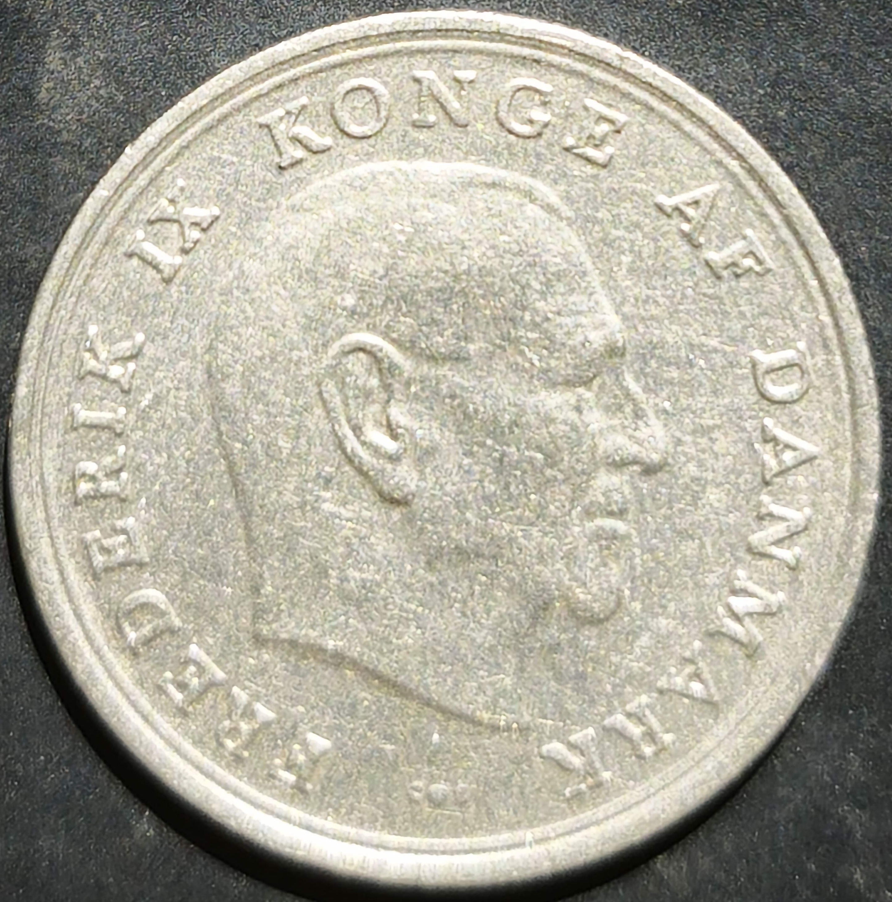 Denmark 1 Krone C❤S 1960~1971