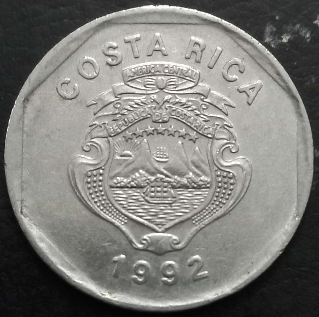 Costa Rica 10 Colon 1983~1992