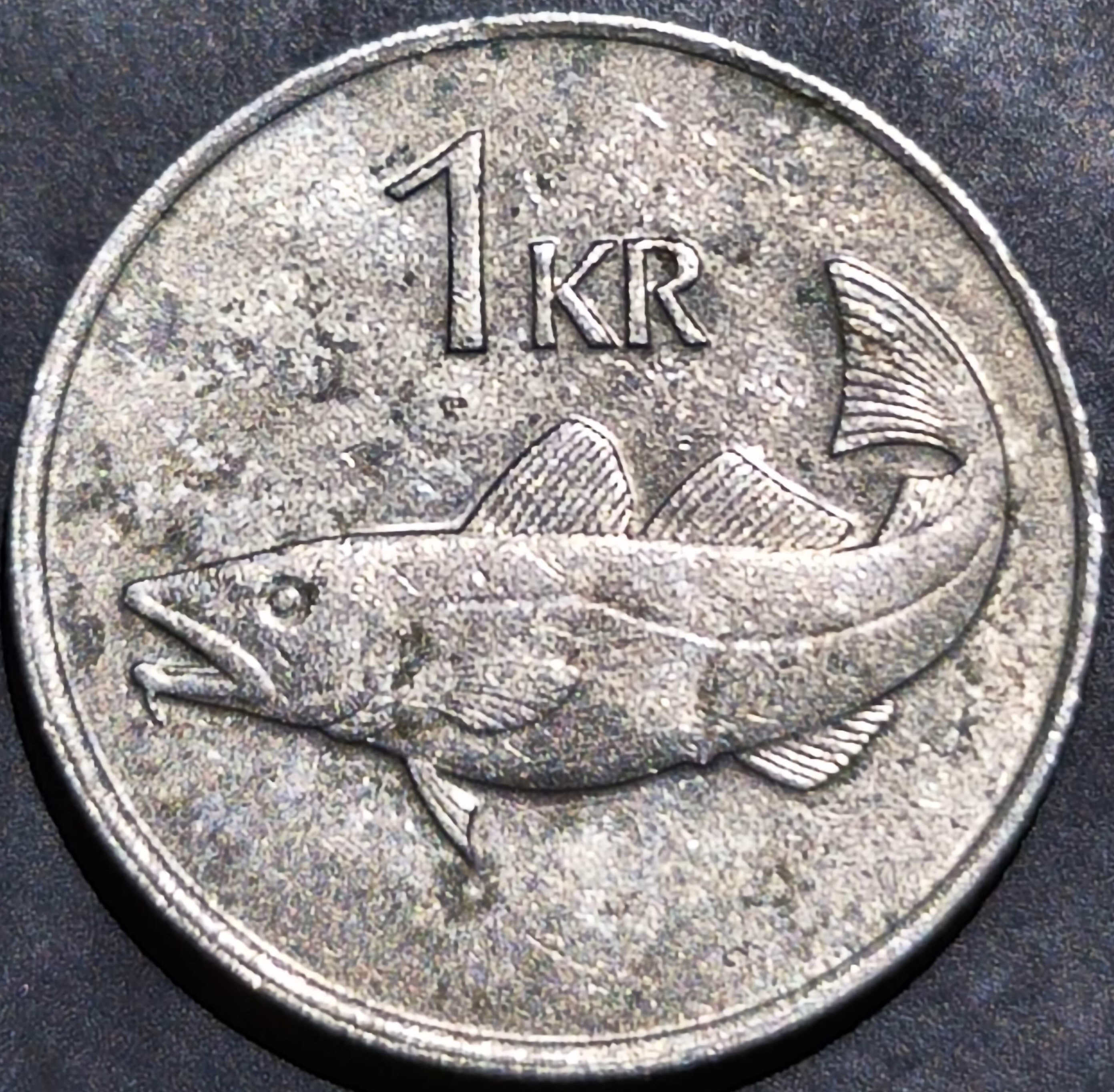 Iceland 1 Krona 1981 1987