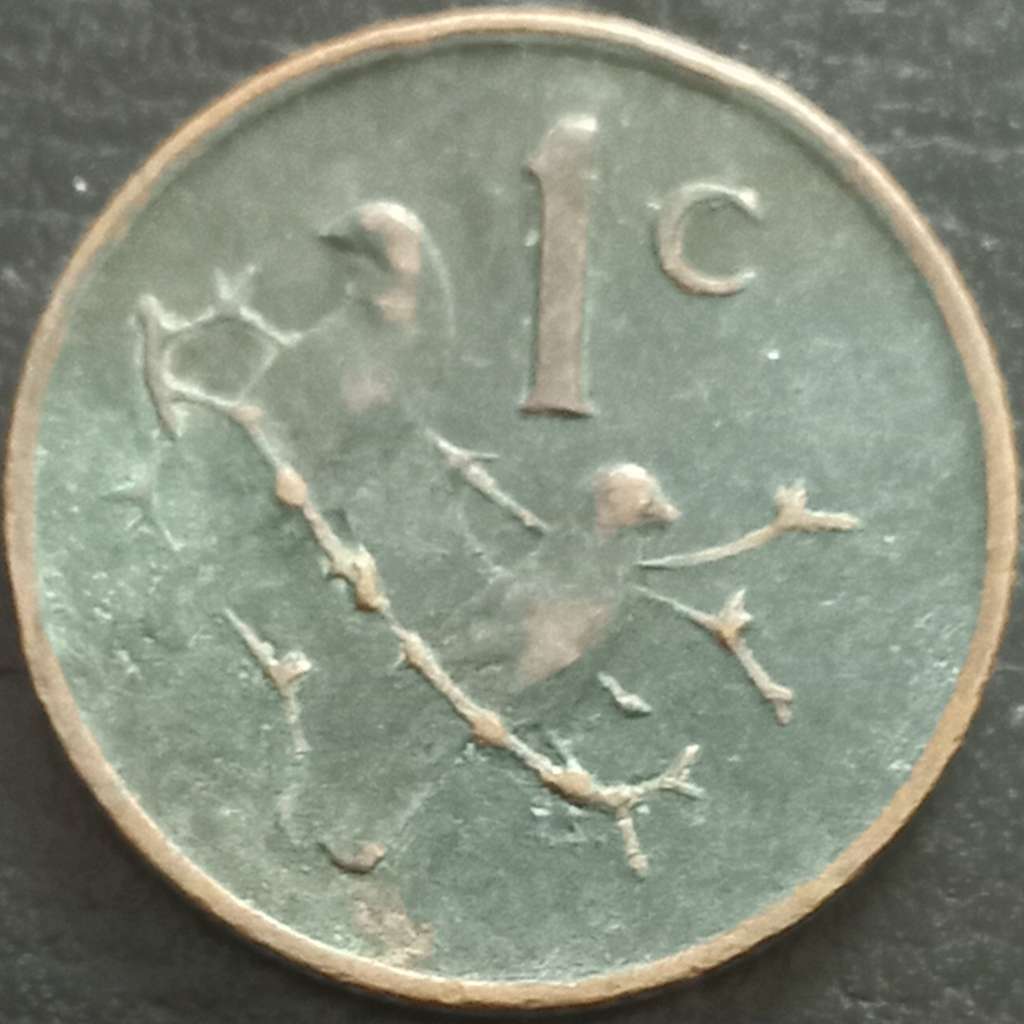 South Africa 1 Cent 1979 