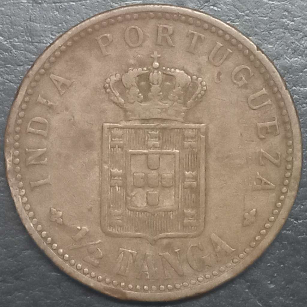Portuguese India ½ Tanga 1901-1903