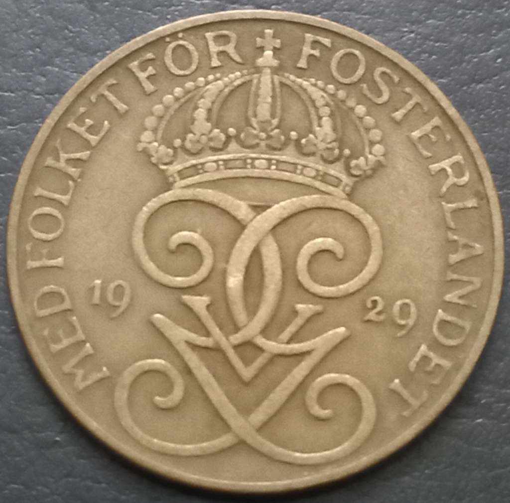 Sweden 5 Öre 1909 1950