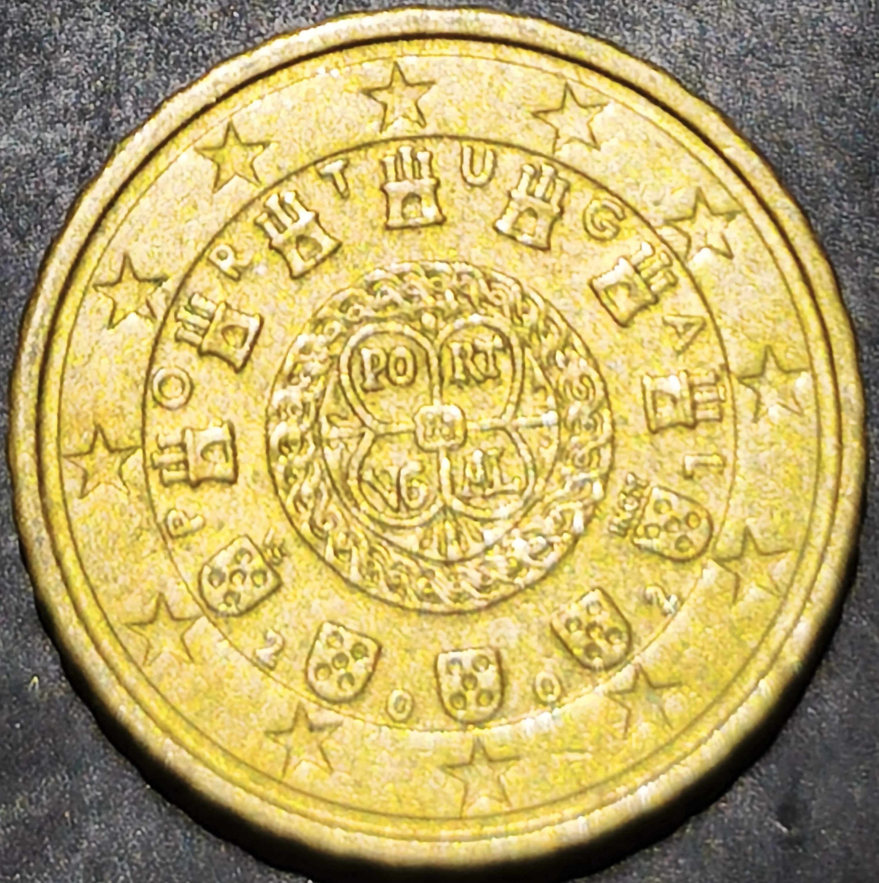 Portugal 10 Euro Cents 2002 2007