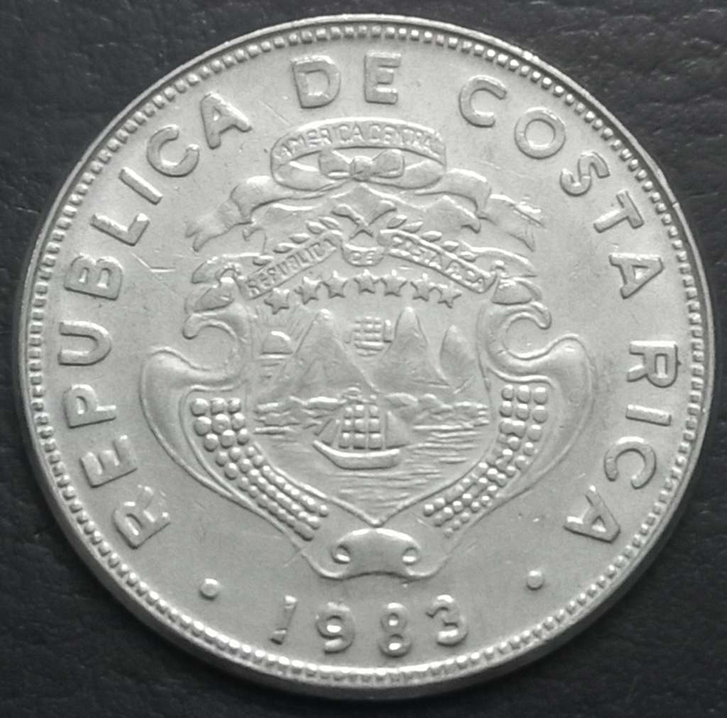 Costa Rica 2 Colones 1982~1983