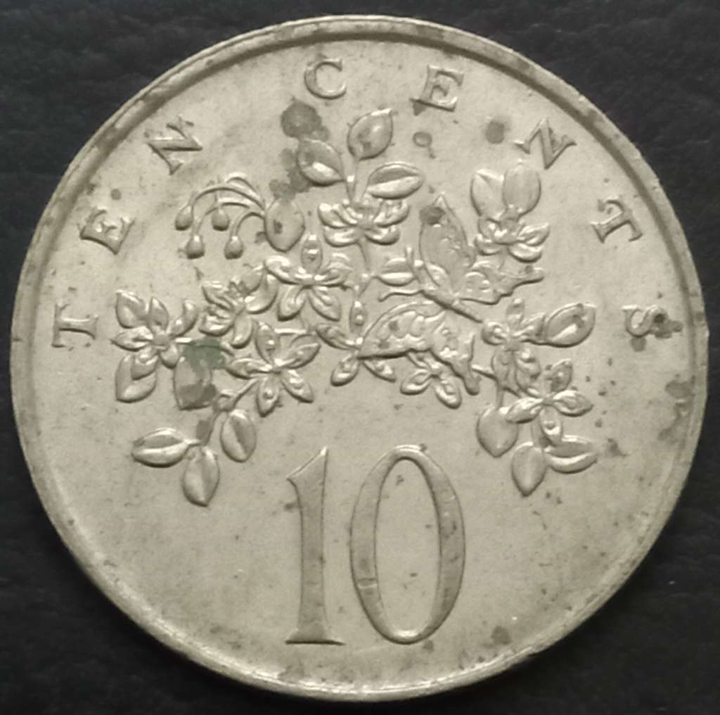 Jamaica 10 Cent 1969 1989