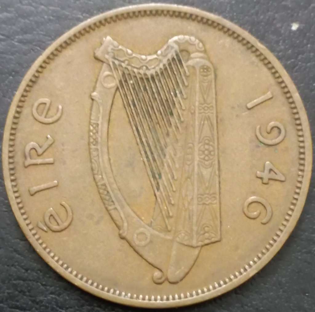Ireland 1 Penny 1938-1968