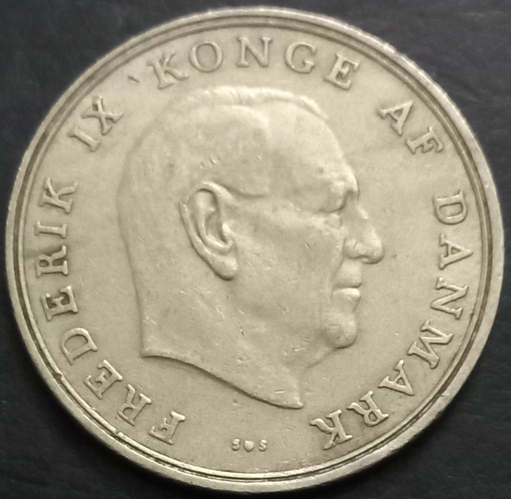 Denmark 5 Krone 1972 