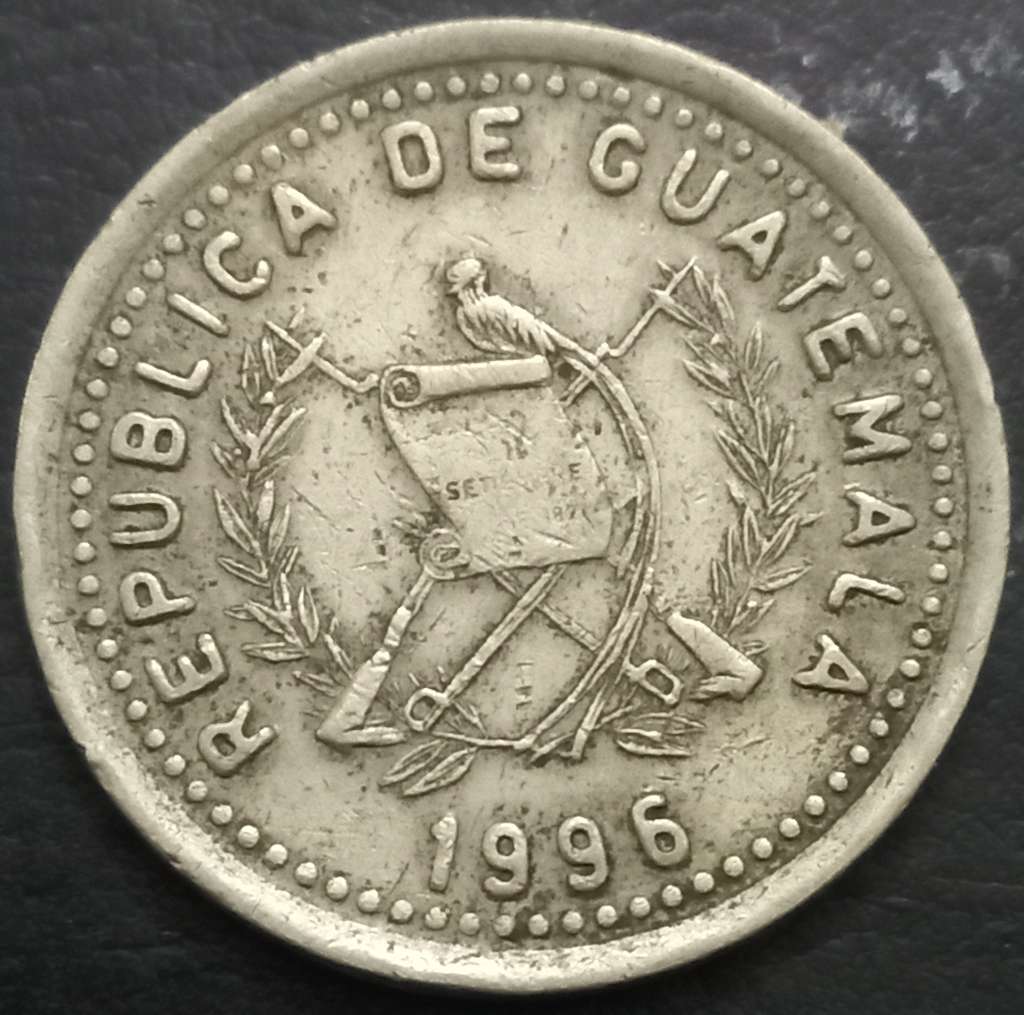 Guatemala 25 Centavo 1996