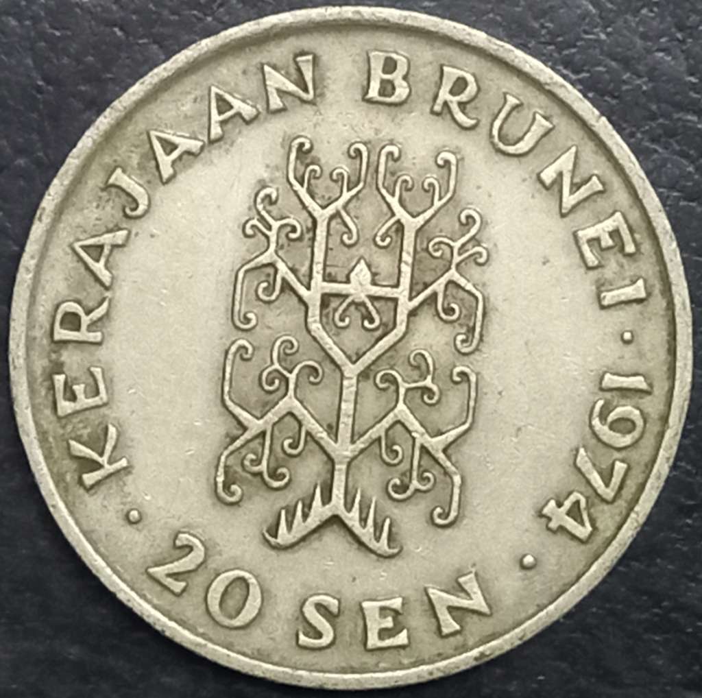 Brunei 20 Sen 1968 1977