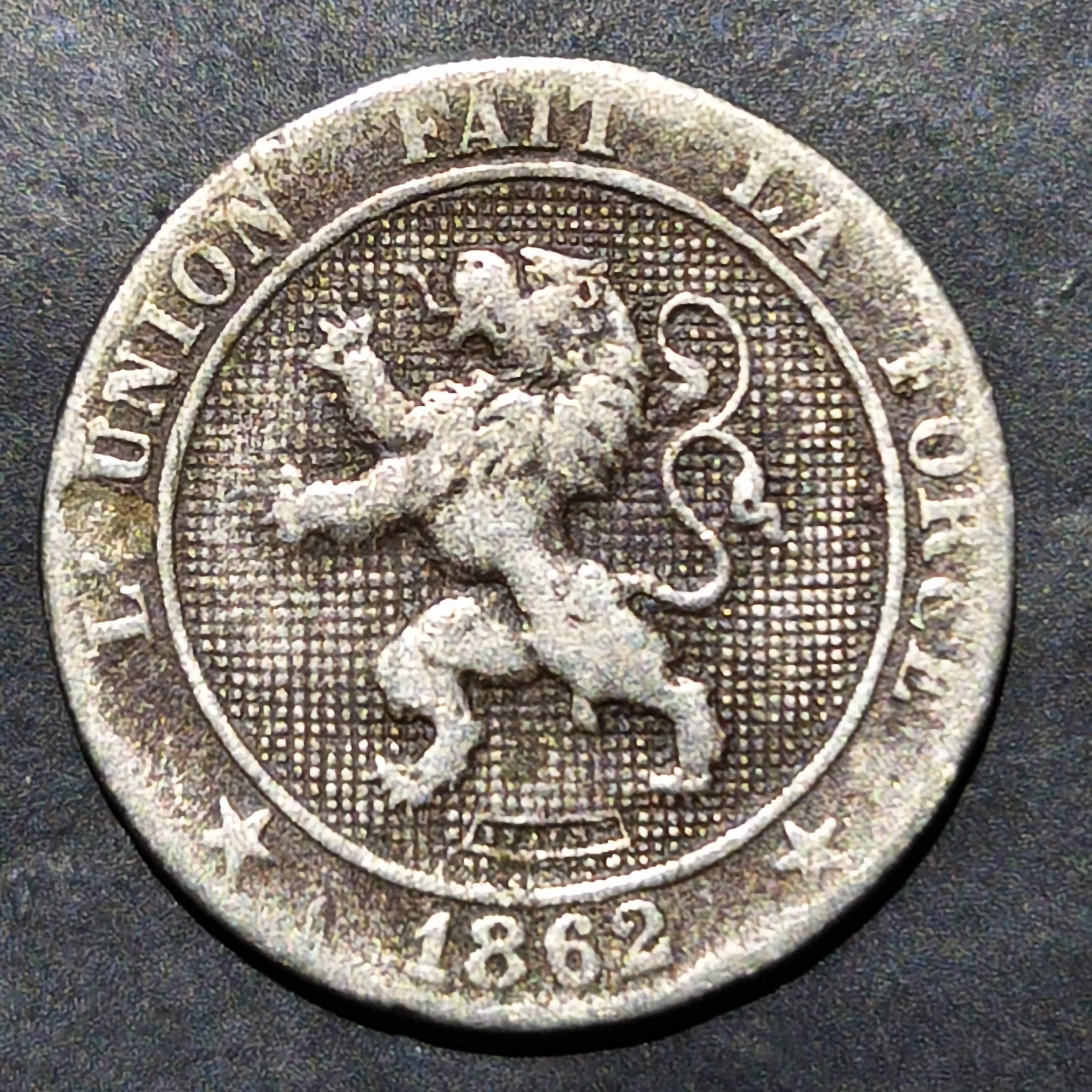 Belgium 5 Centimes 1861~1864