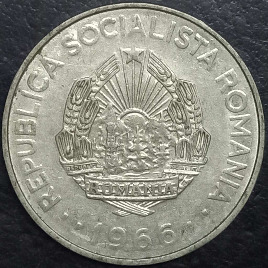 Romania 3 Lei 1966