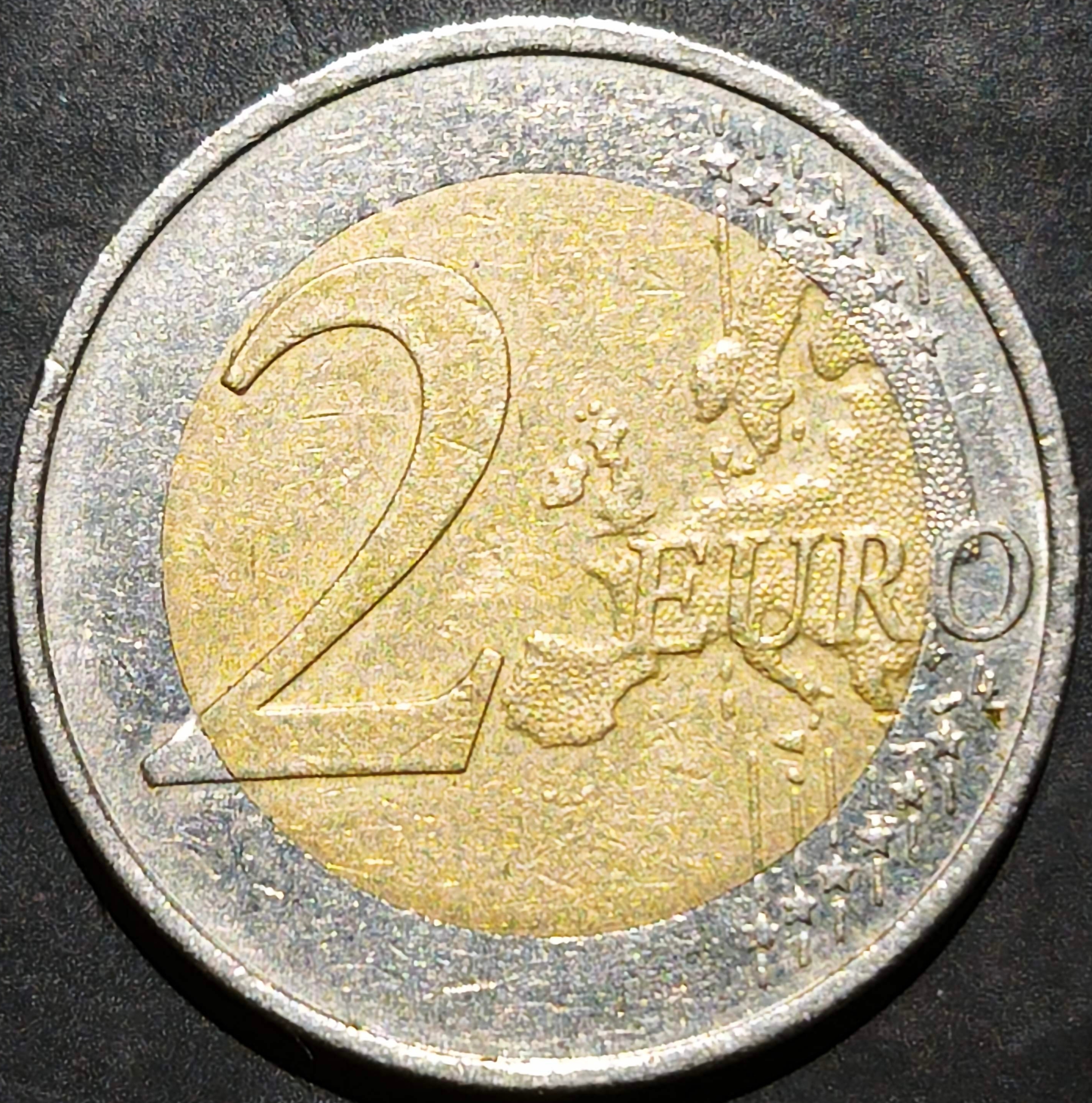 Germany 2 Euros 2008 F Hamburg Cathedral