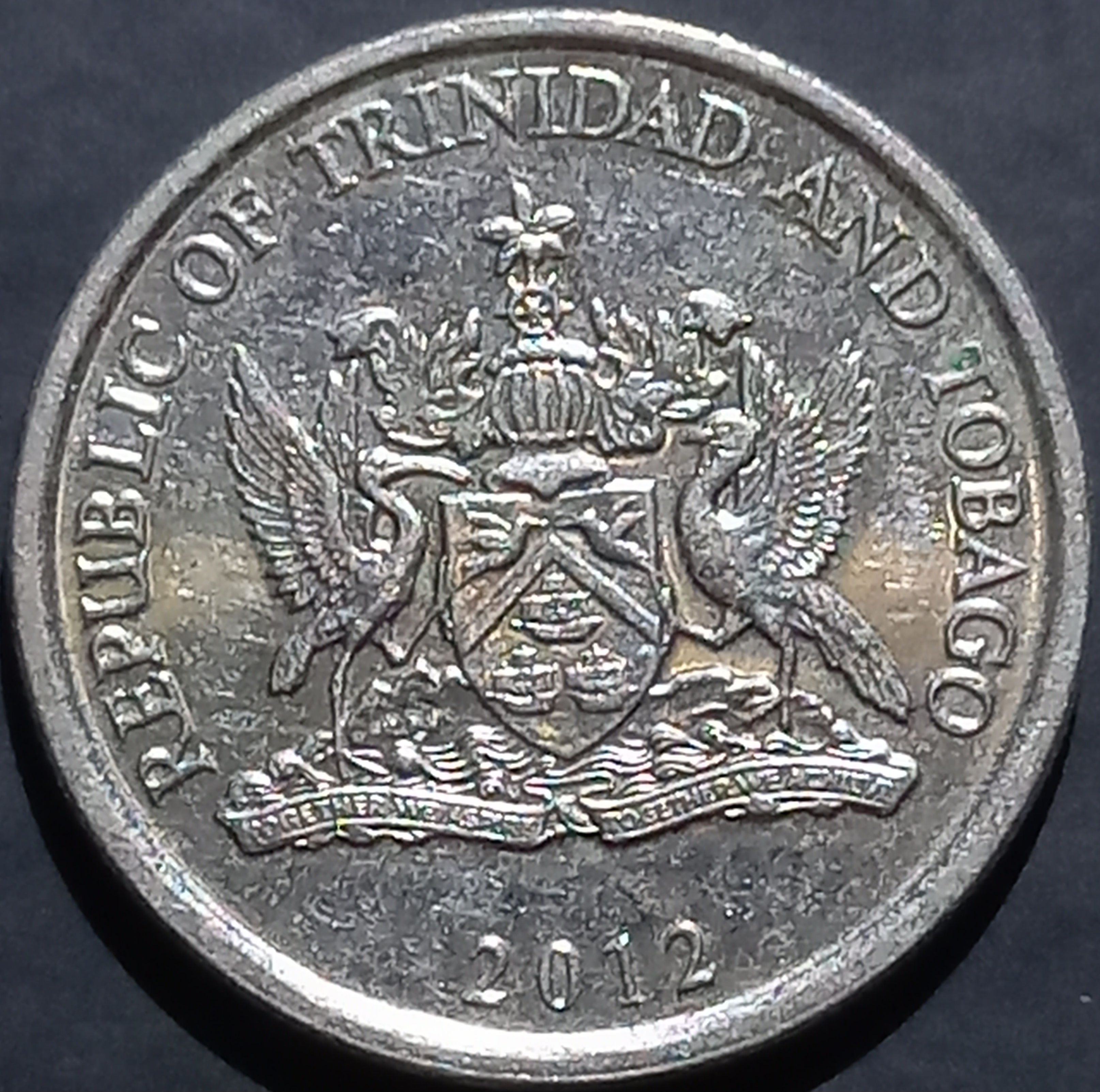 Trinidad & Tobago 25 Cents 1976 2017