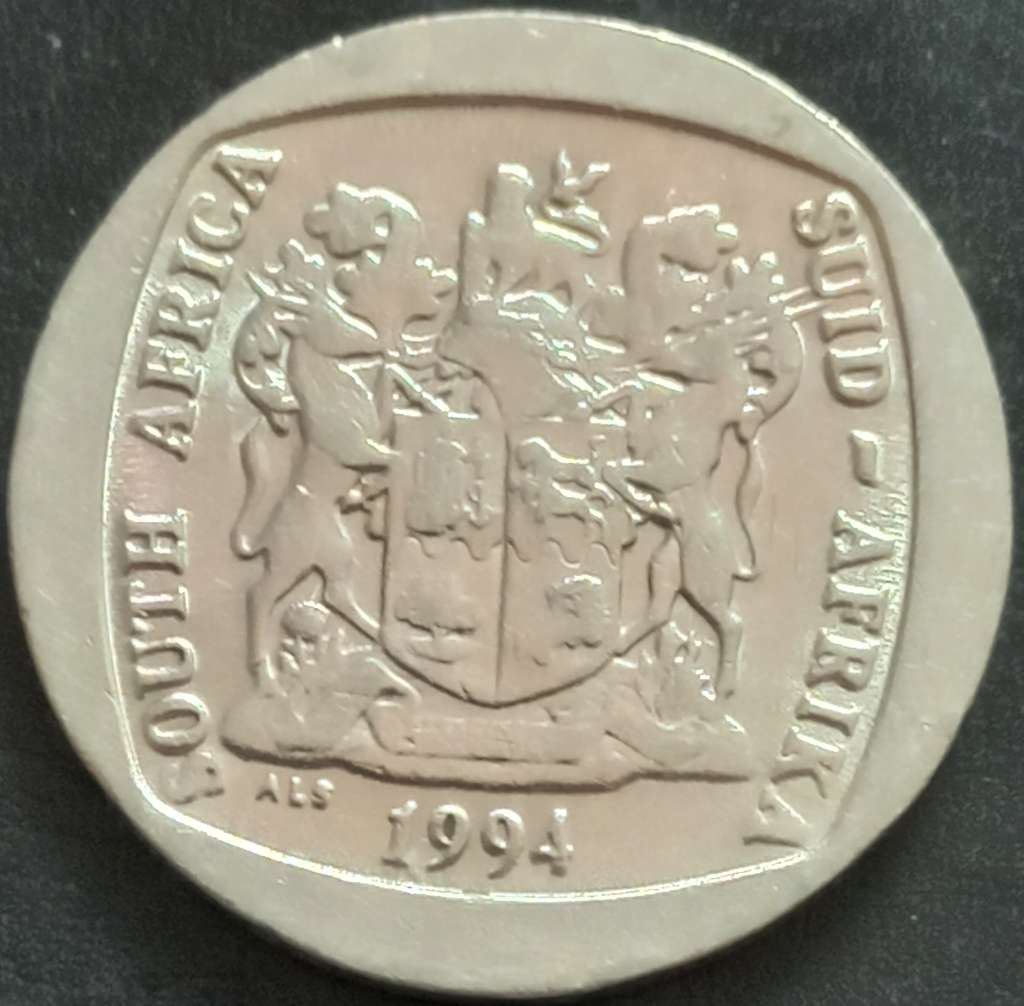 South Africa 5 Rand 1994