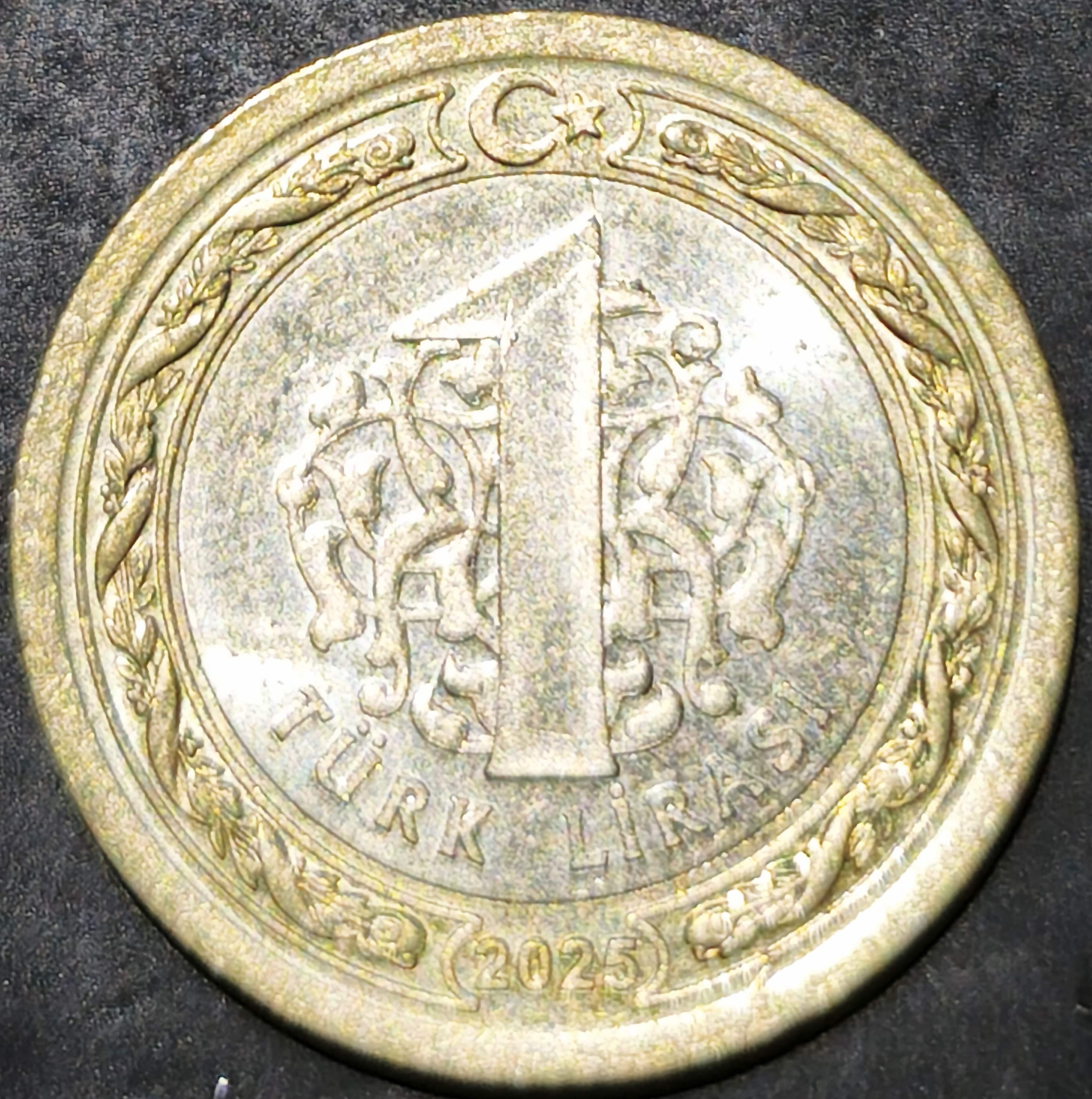 Turkey 1 Lira 2023 2026 New Material