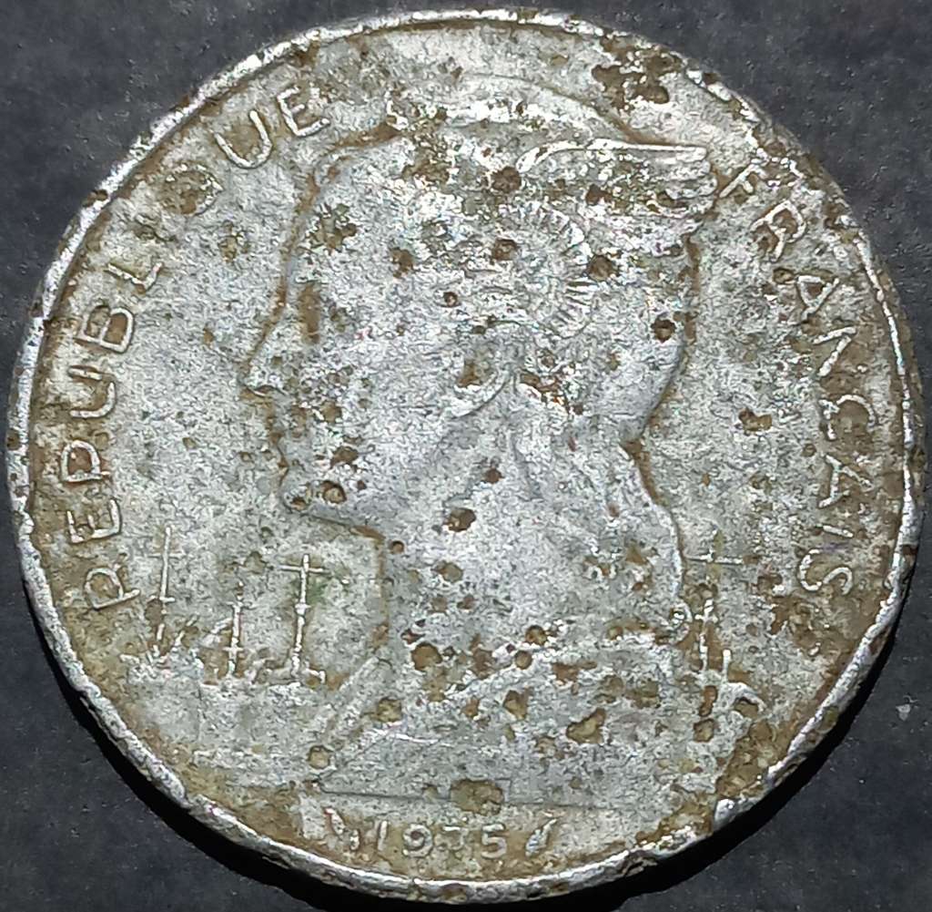 Fr Afars & Issas 5 Francs 1968~1975