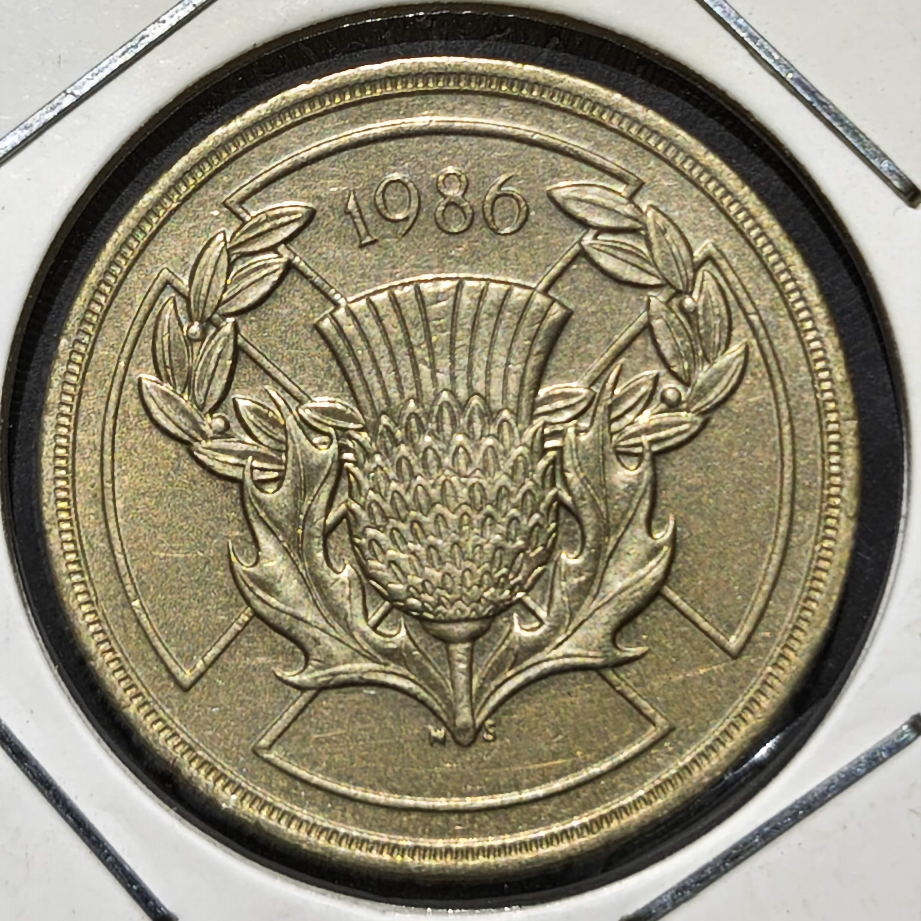 Great Britain 2 Pounds 1986