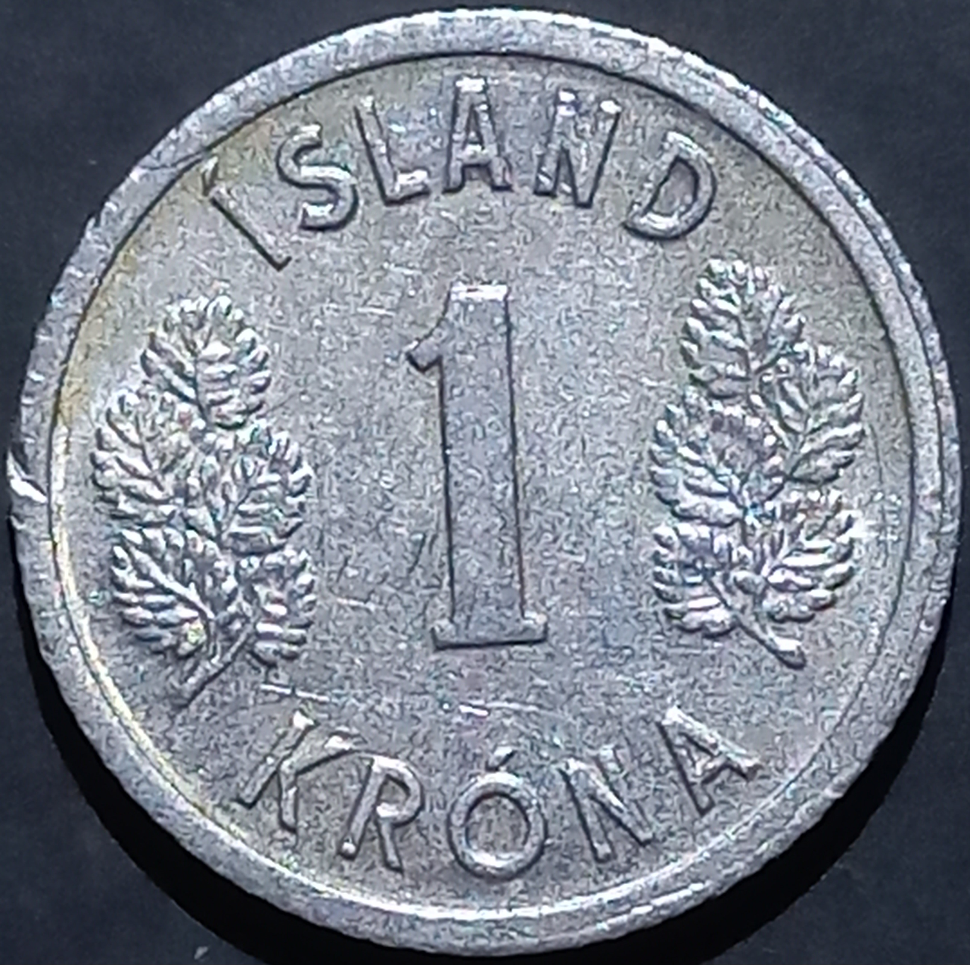 Iceland 1 Krona 1976 1980