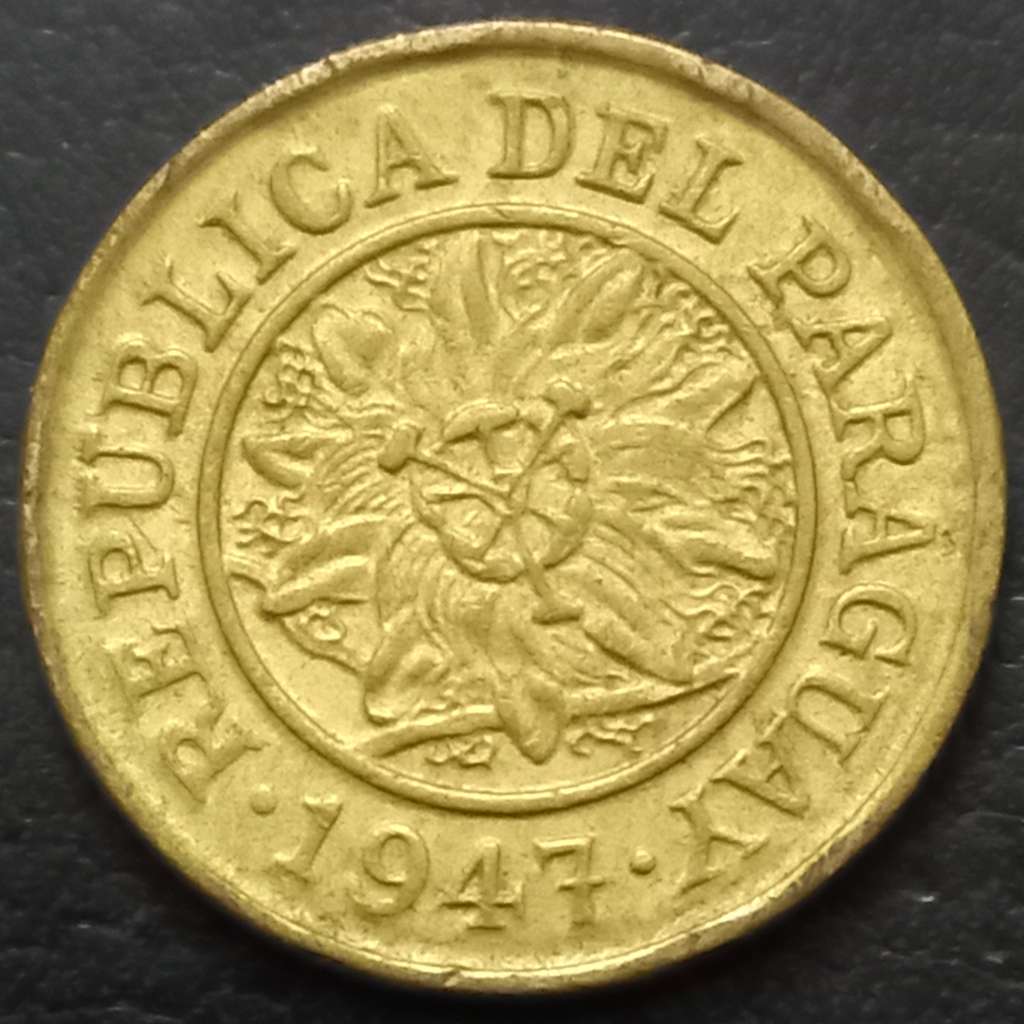 Paraguay 5 Céntimo 1944 1947