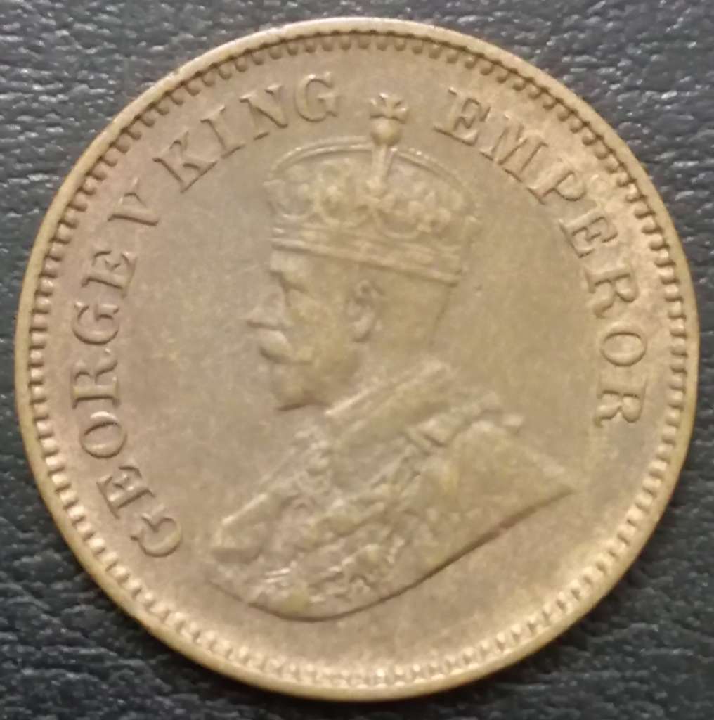 India - British ½ Pice 1912 1936