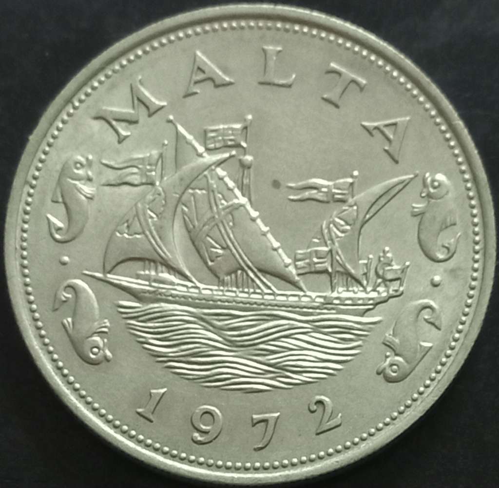 Malta 10 Cent 1972 1981