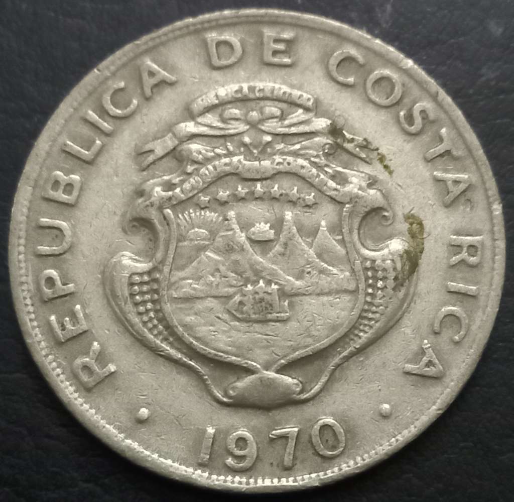 Costa Rica 1 Colon 1965~1978