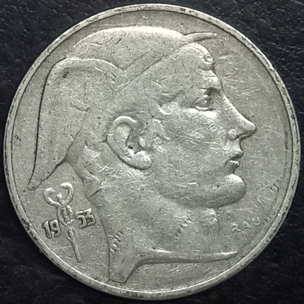 Belgium 20 Franc 1949 1955