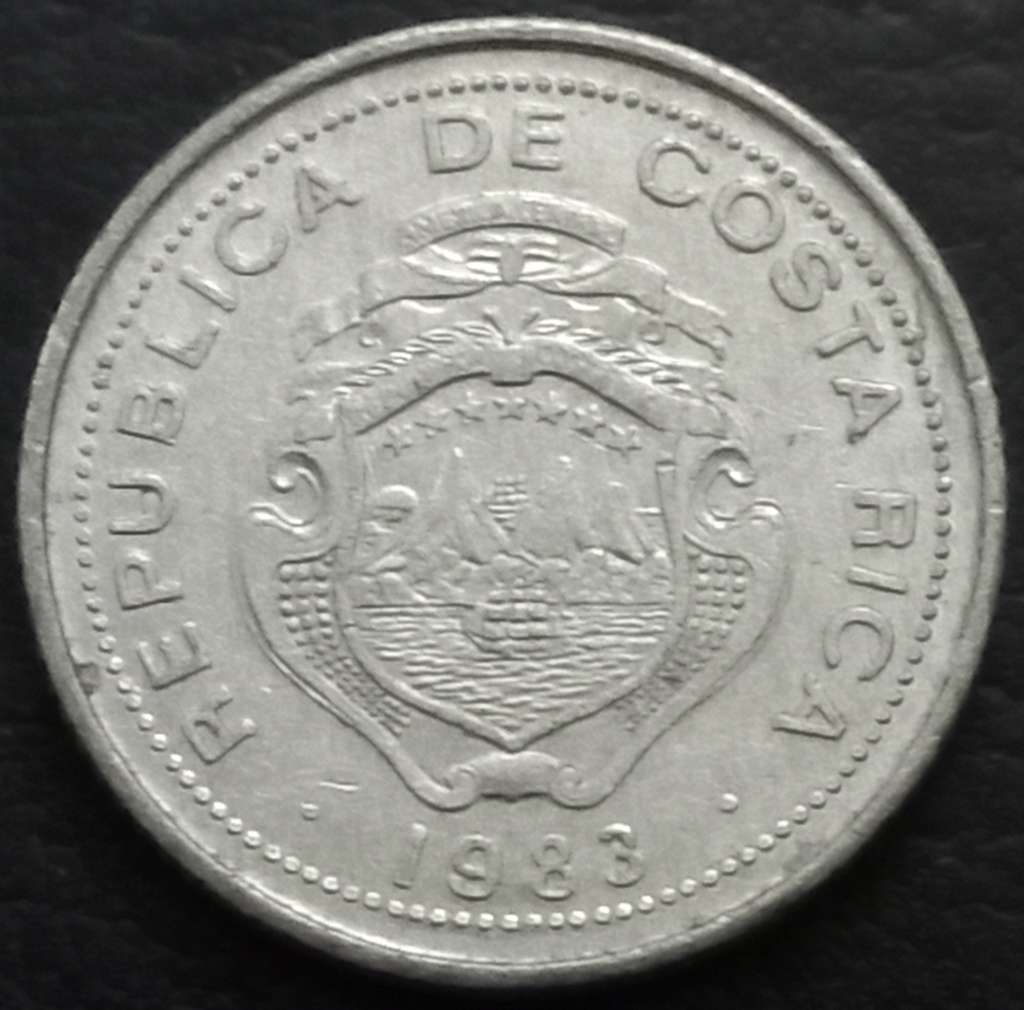Costa Rica 25 Centimo 1983 