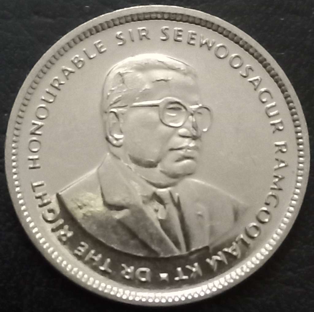 Mauritius 20 Cent 1987 2016