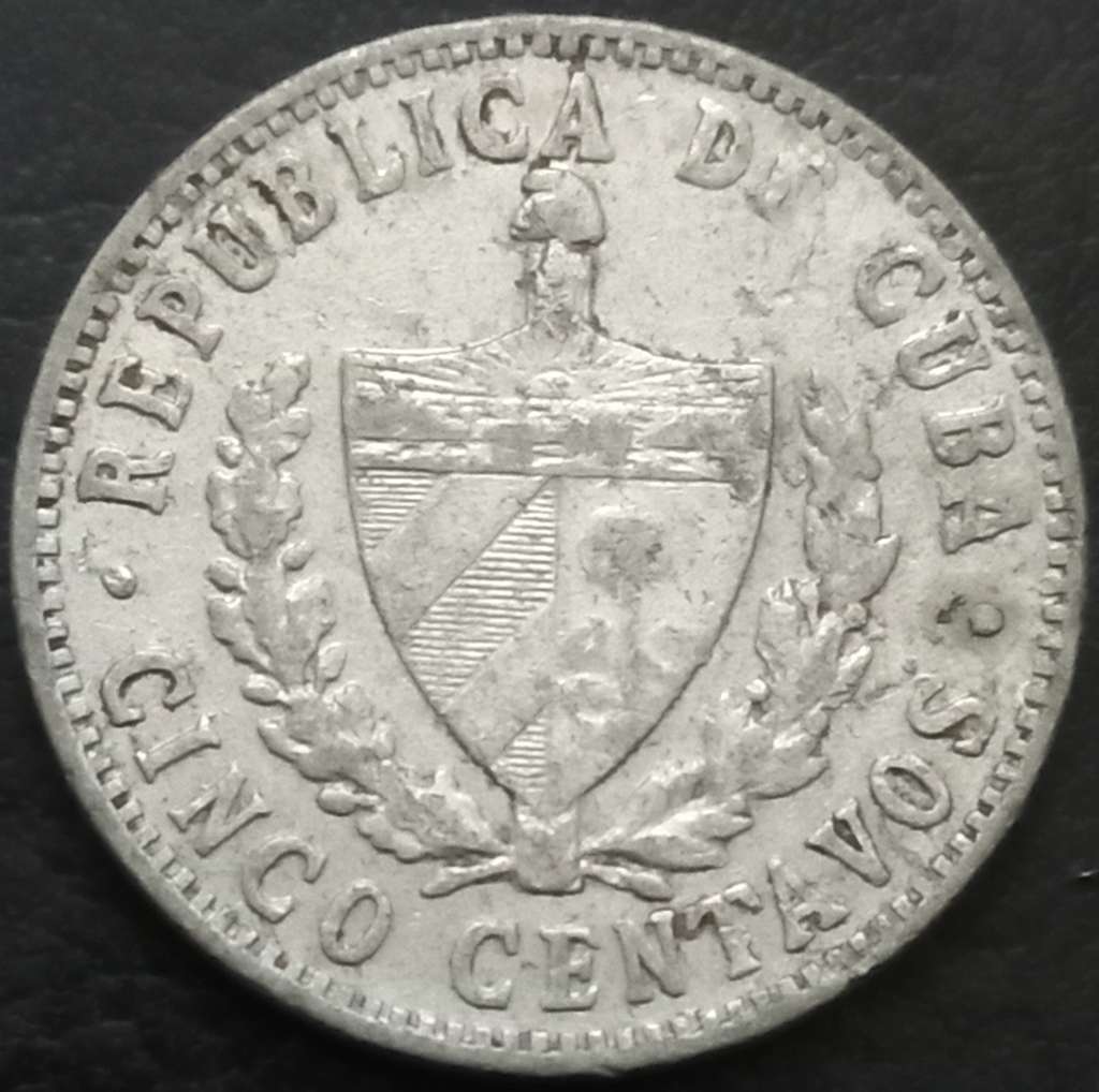 Cuba 5 Centavo 1963 2015