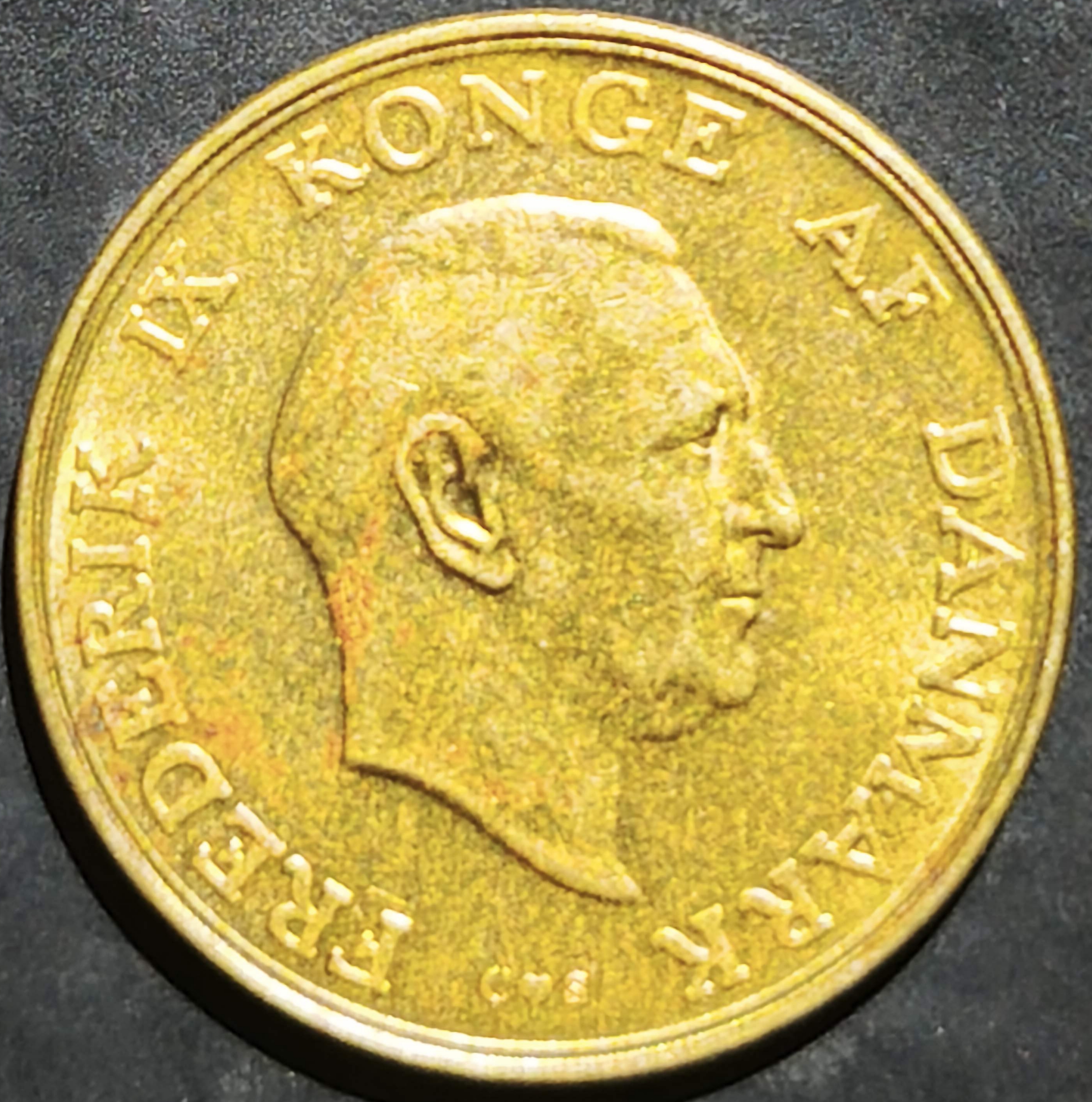 Denmark 1 Krone 1956~1960