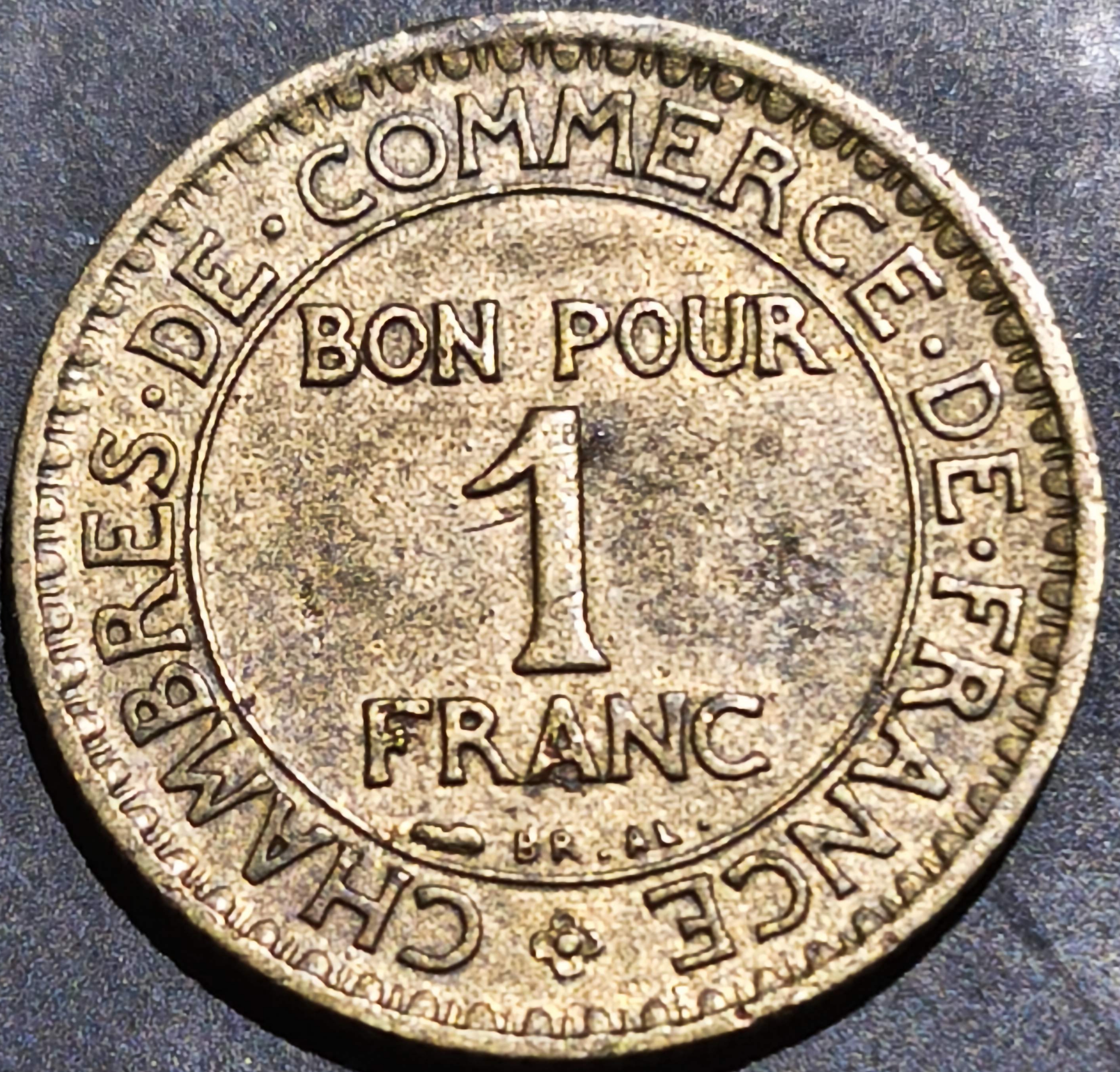 France 1 Franc 1920 1928