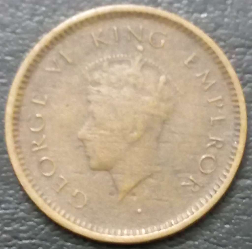India - British 1/12 Anna 1939 