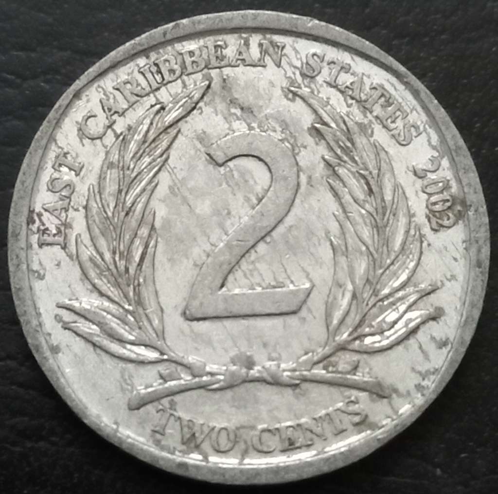 East Caribbean States 2 Cent 2002 2008