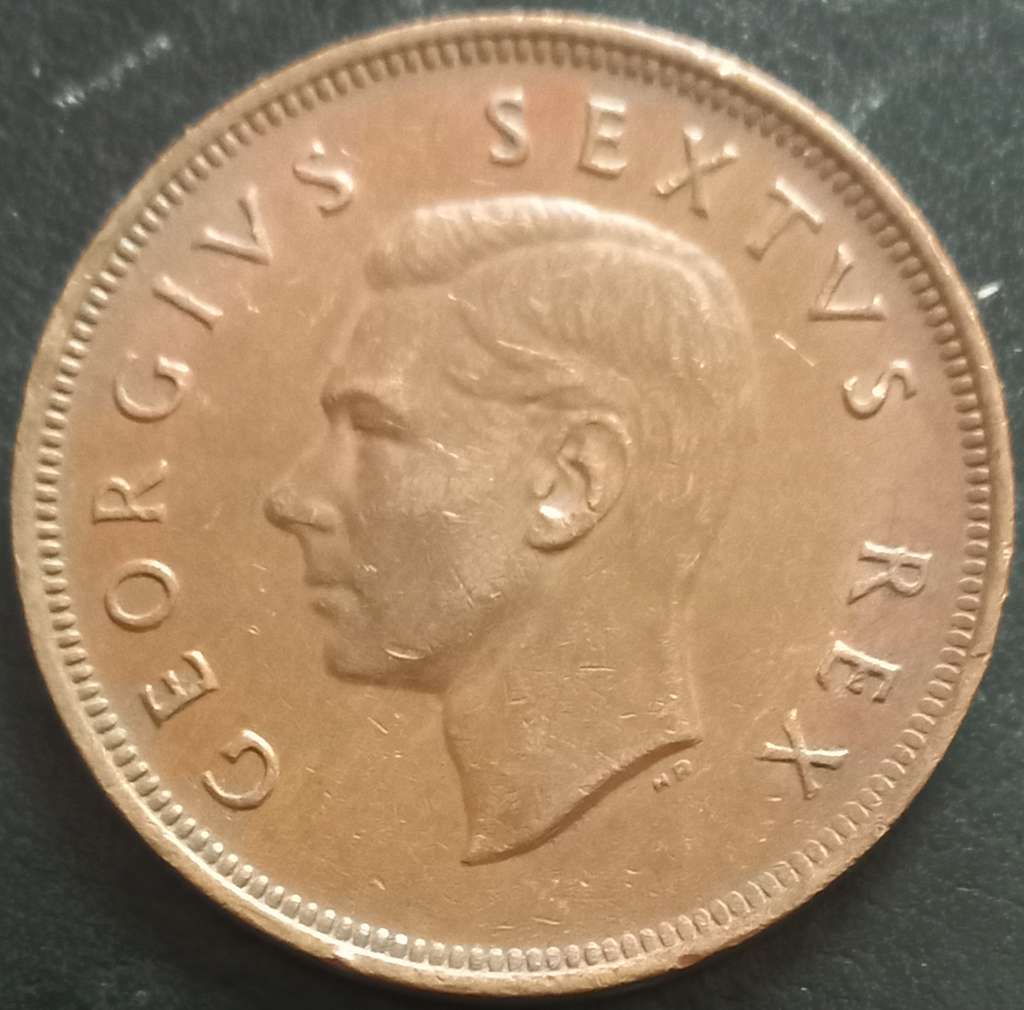 South Africa 1 Penny 1951 1952