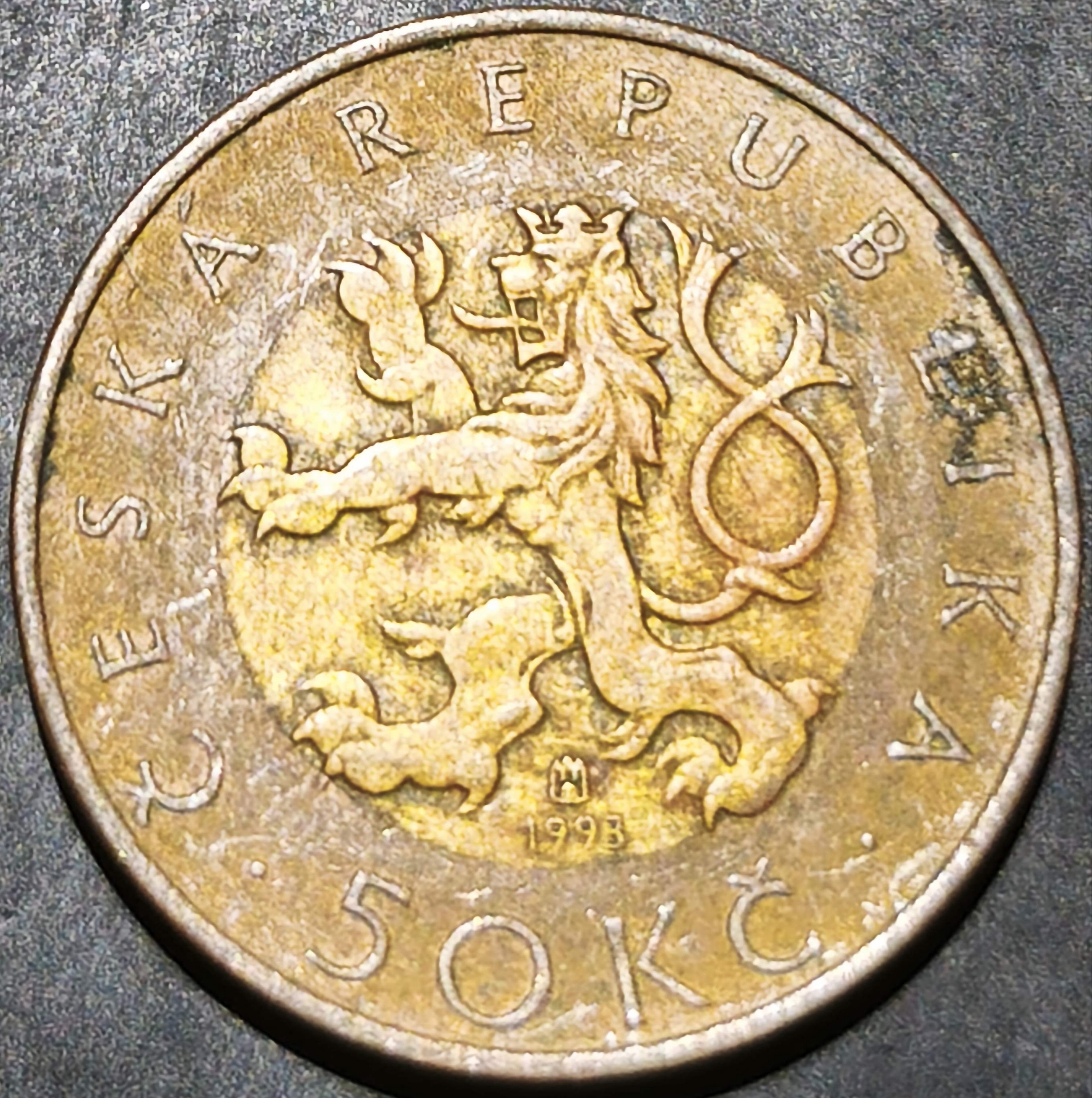 Czech Republic 50 Korun 1993~2026