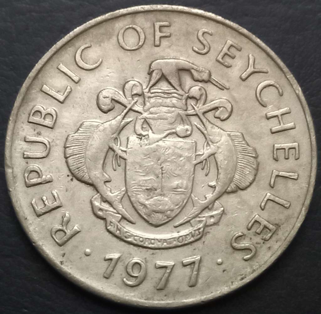 Seychelles 1 Rupee 1977