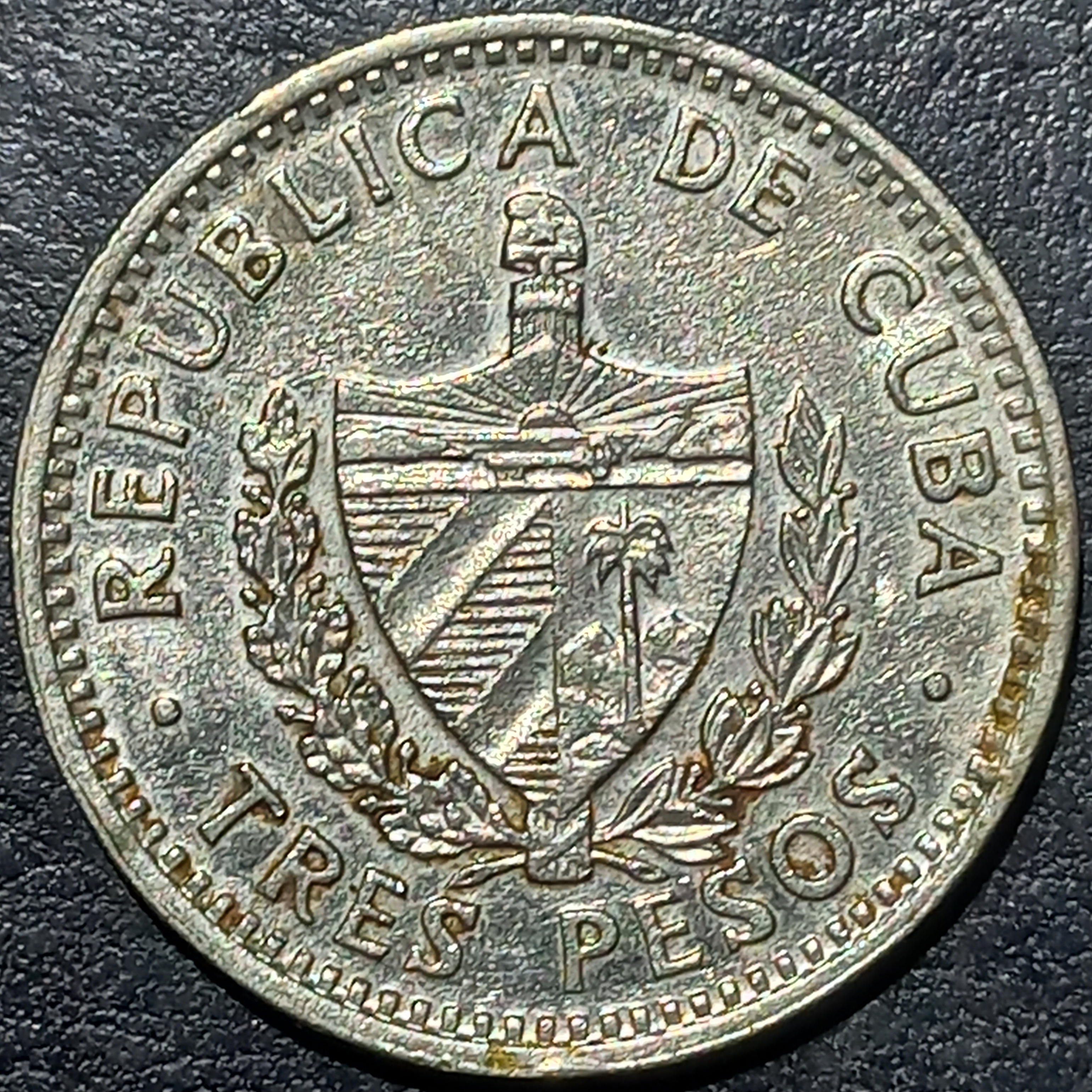 Cuba 3 Pesos 1992~2002