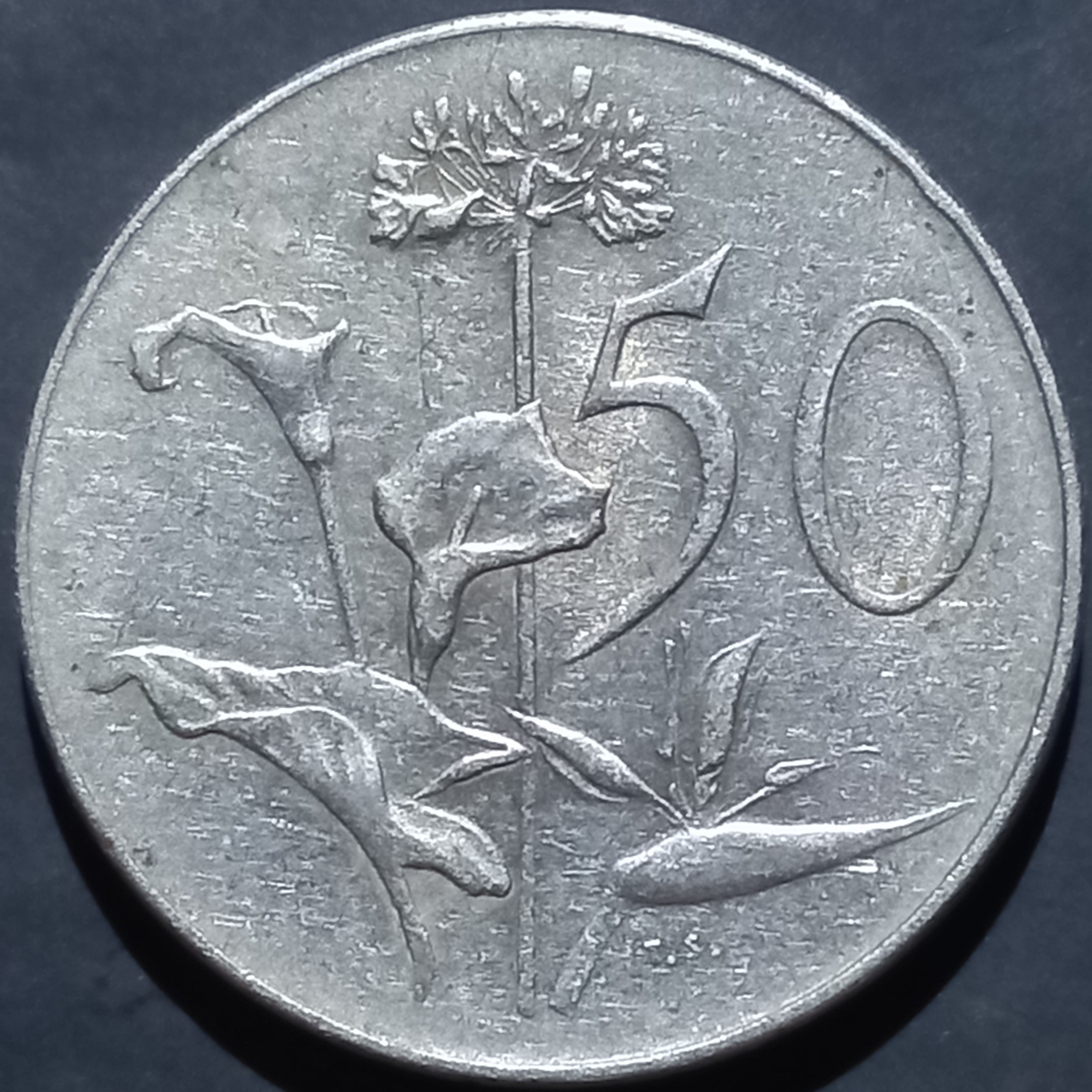 South Africa 50 Cents 1968
