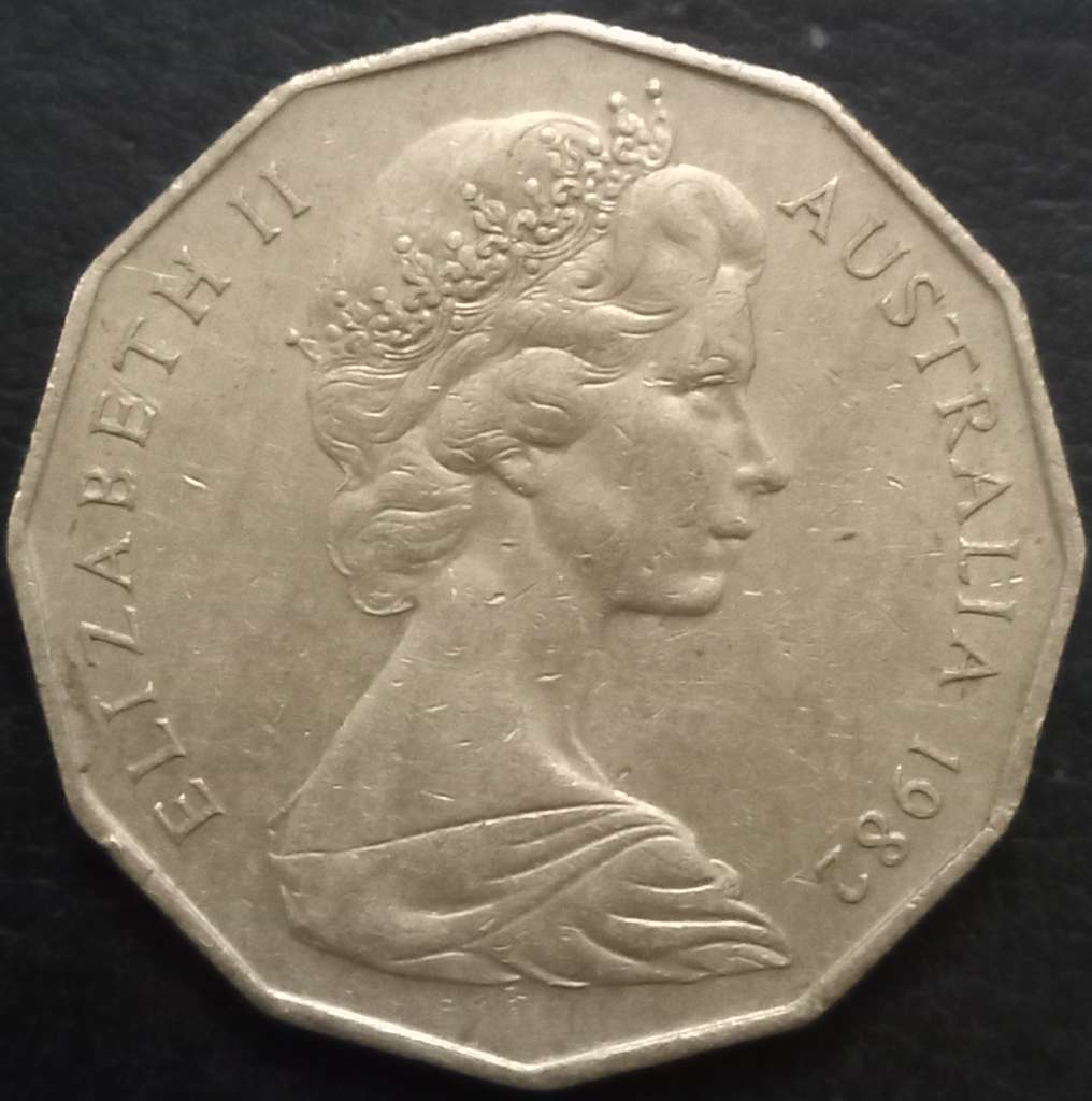 Australia 50 Cent 1982 