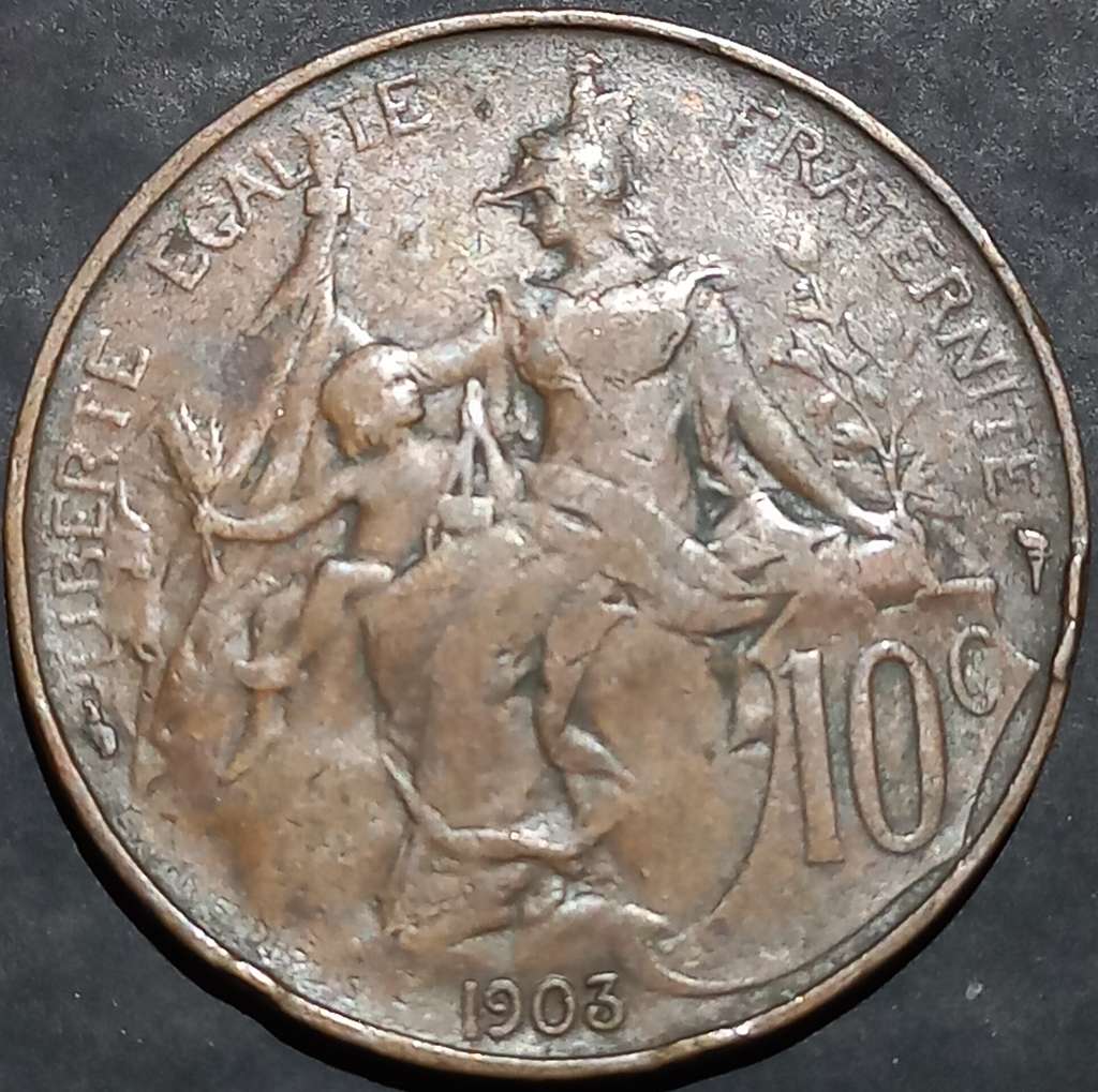 France 10 Centimes 1898~1921