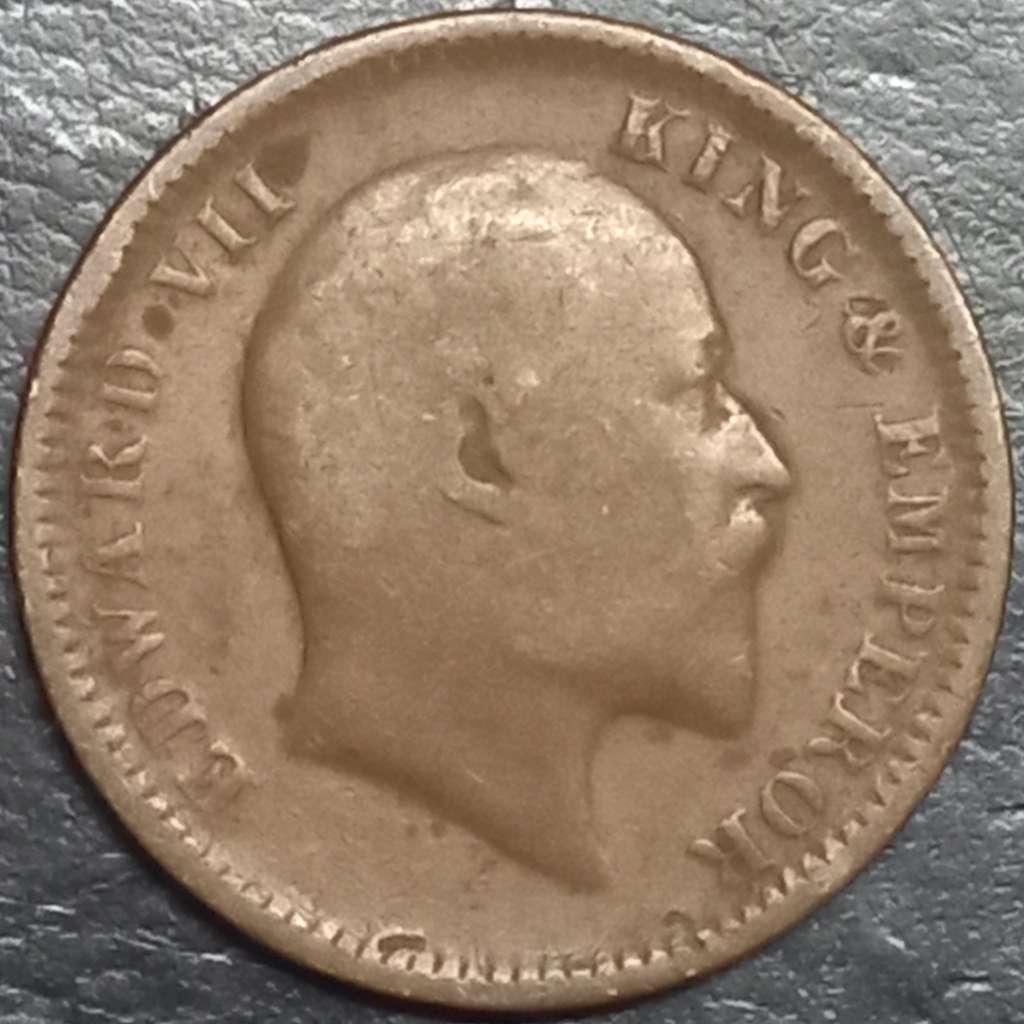 India - British ¼ Anna 1903 1906