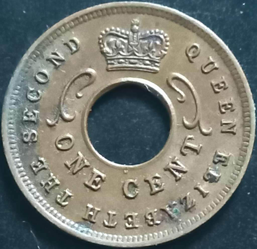 East Africa 1 Cent 1953 1962 Heaton