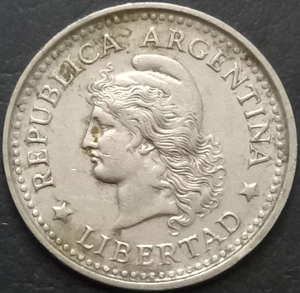 Argentina 20 Centavo 1957 1961