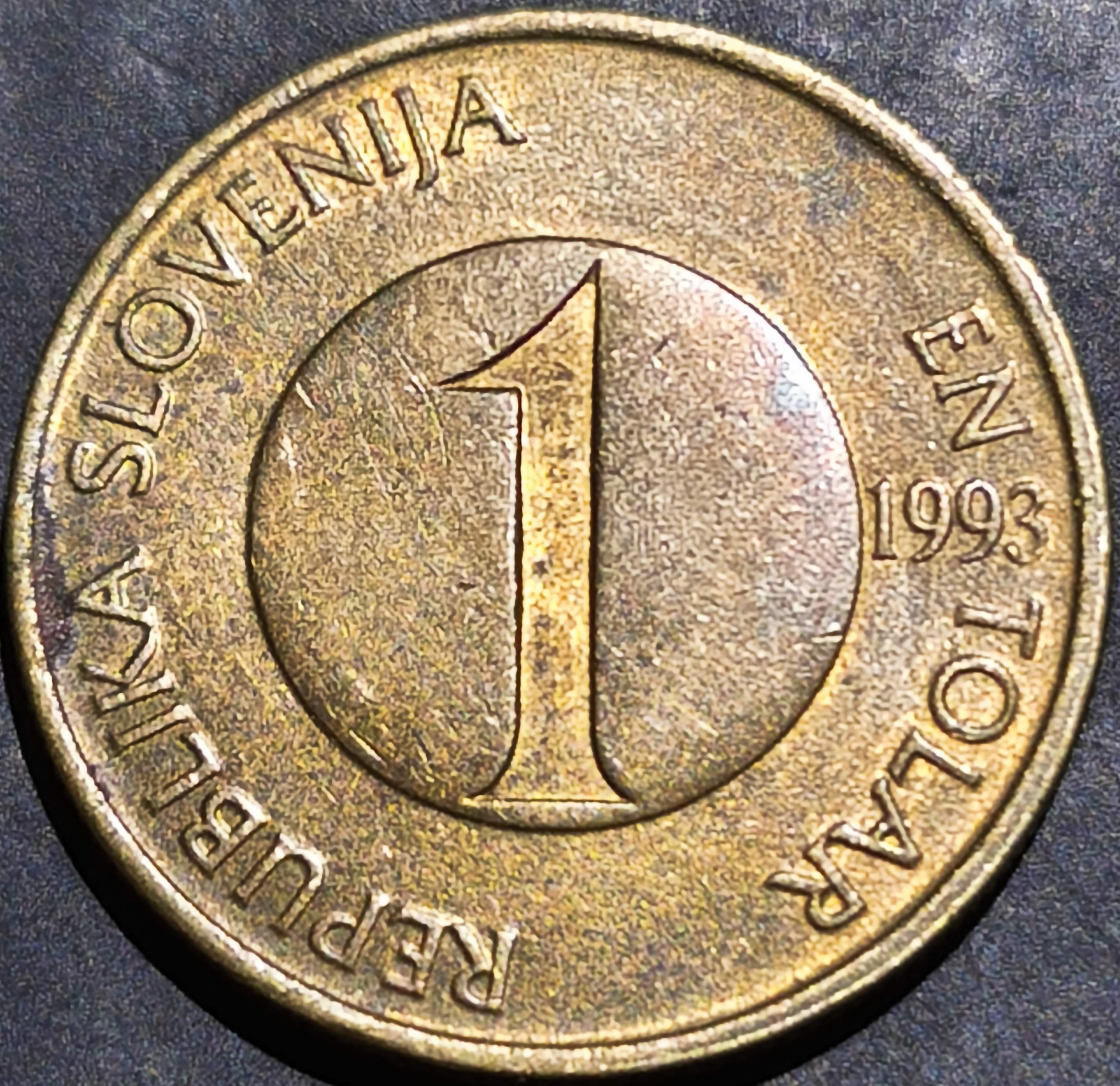 Slovenia 1 Tolar 1992 2006