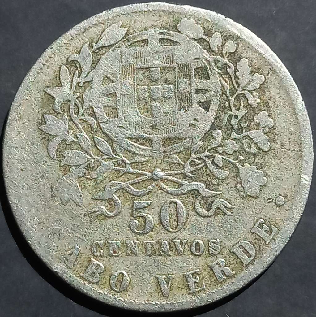 Cape Verde 50 Centimes 1930