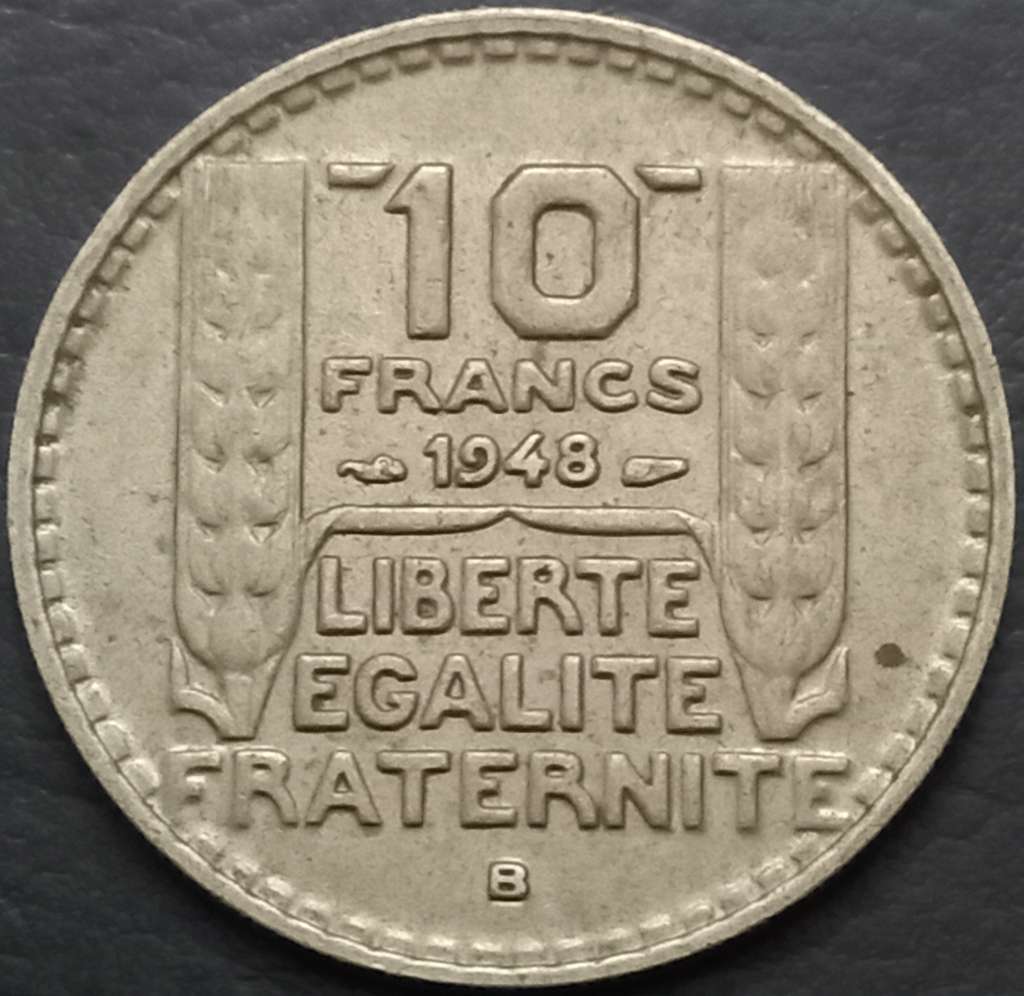 France 10 Franc 1947 1949 (B)