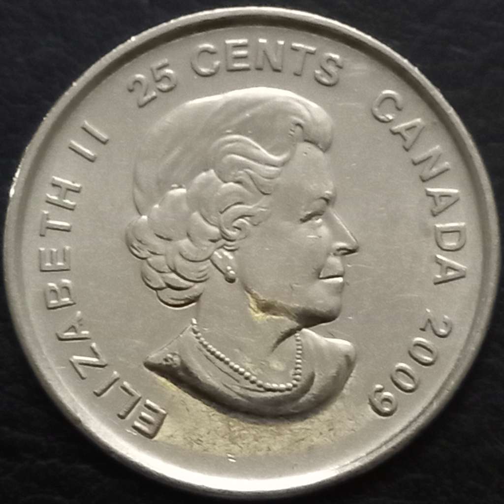 Canada 25 Cent 2009